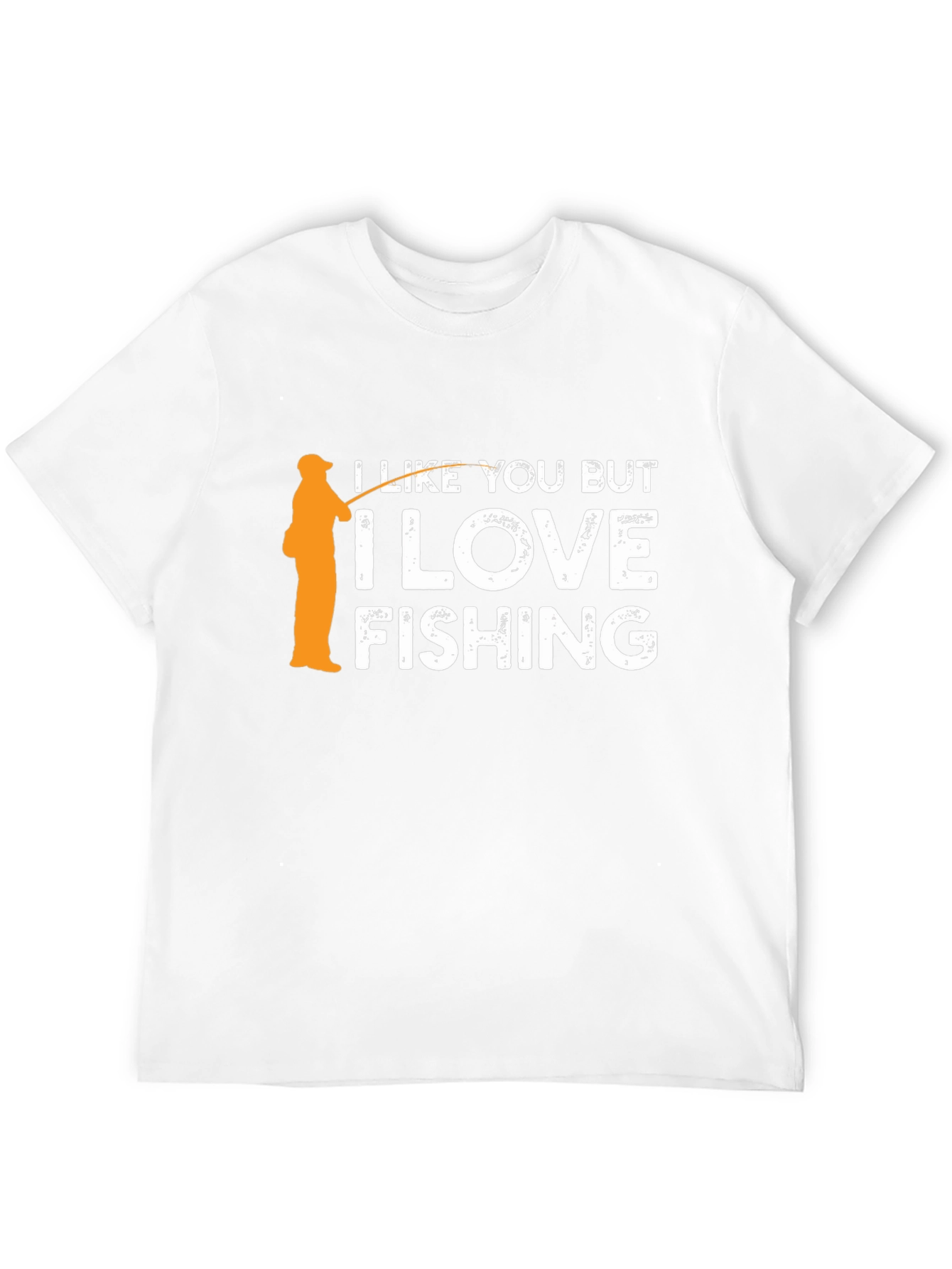 I Love Fishing Graphic Tee