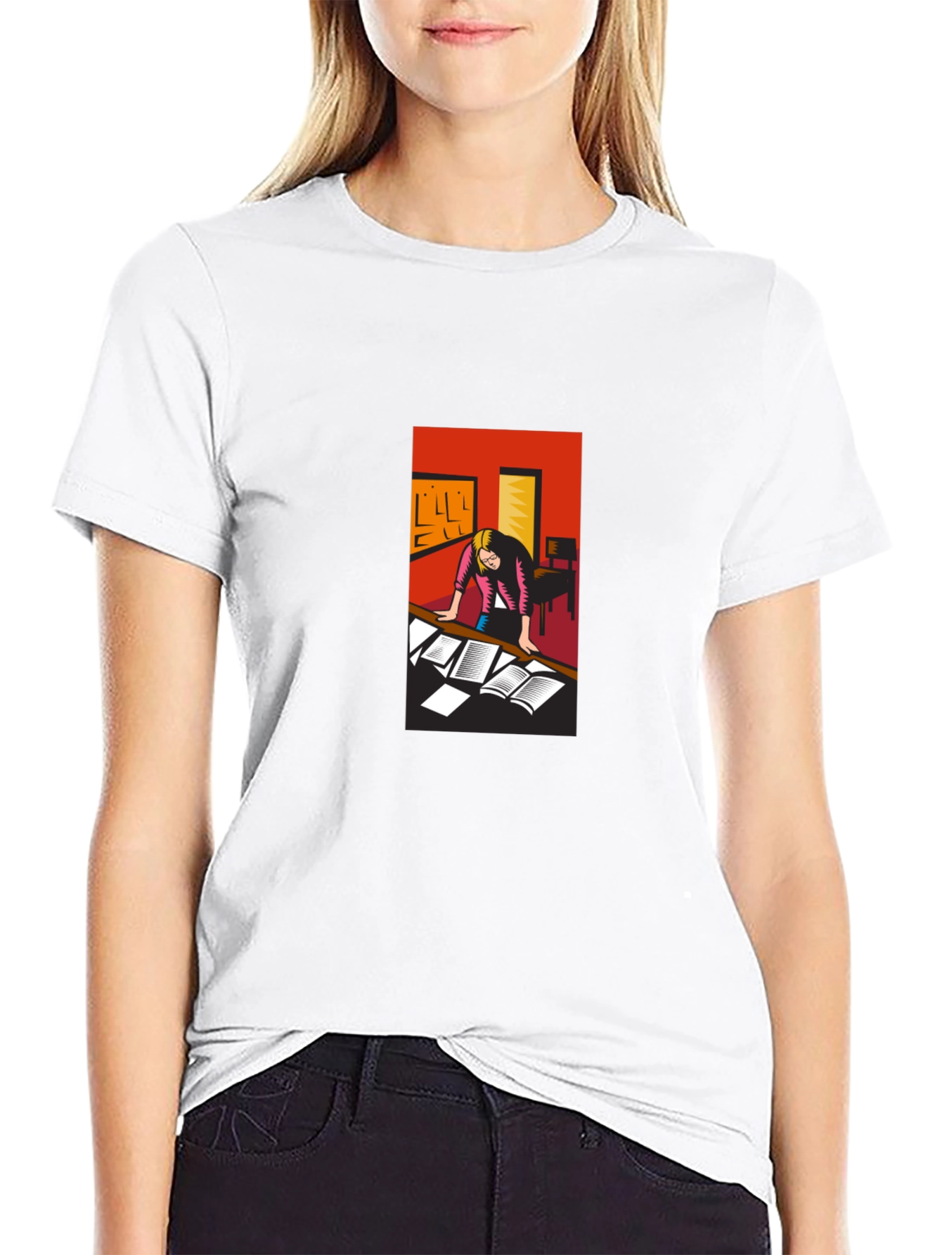 Studious Graphic Tee - Black Cotton T-Shirt