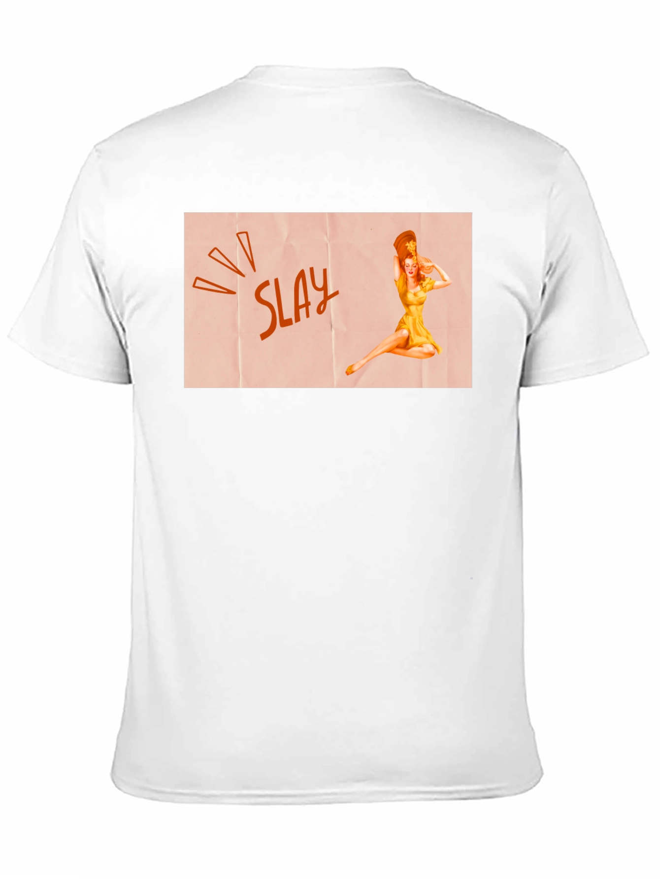 Slay Pin-Up Graphic Tee - Black