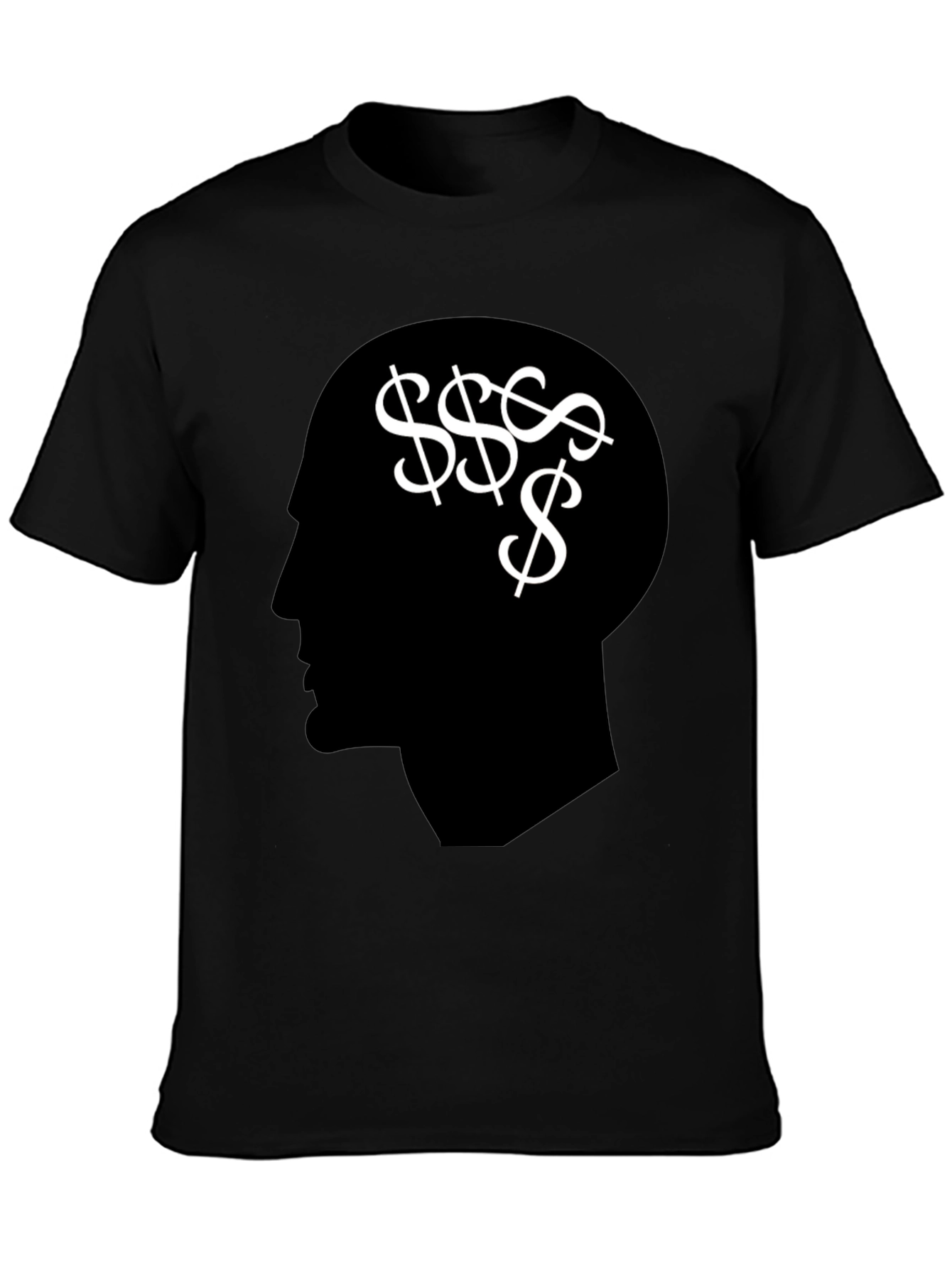 Money Mindset T-Shirt - Black Graphic Tee