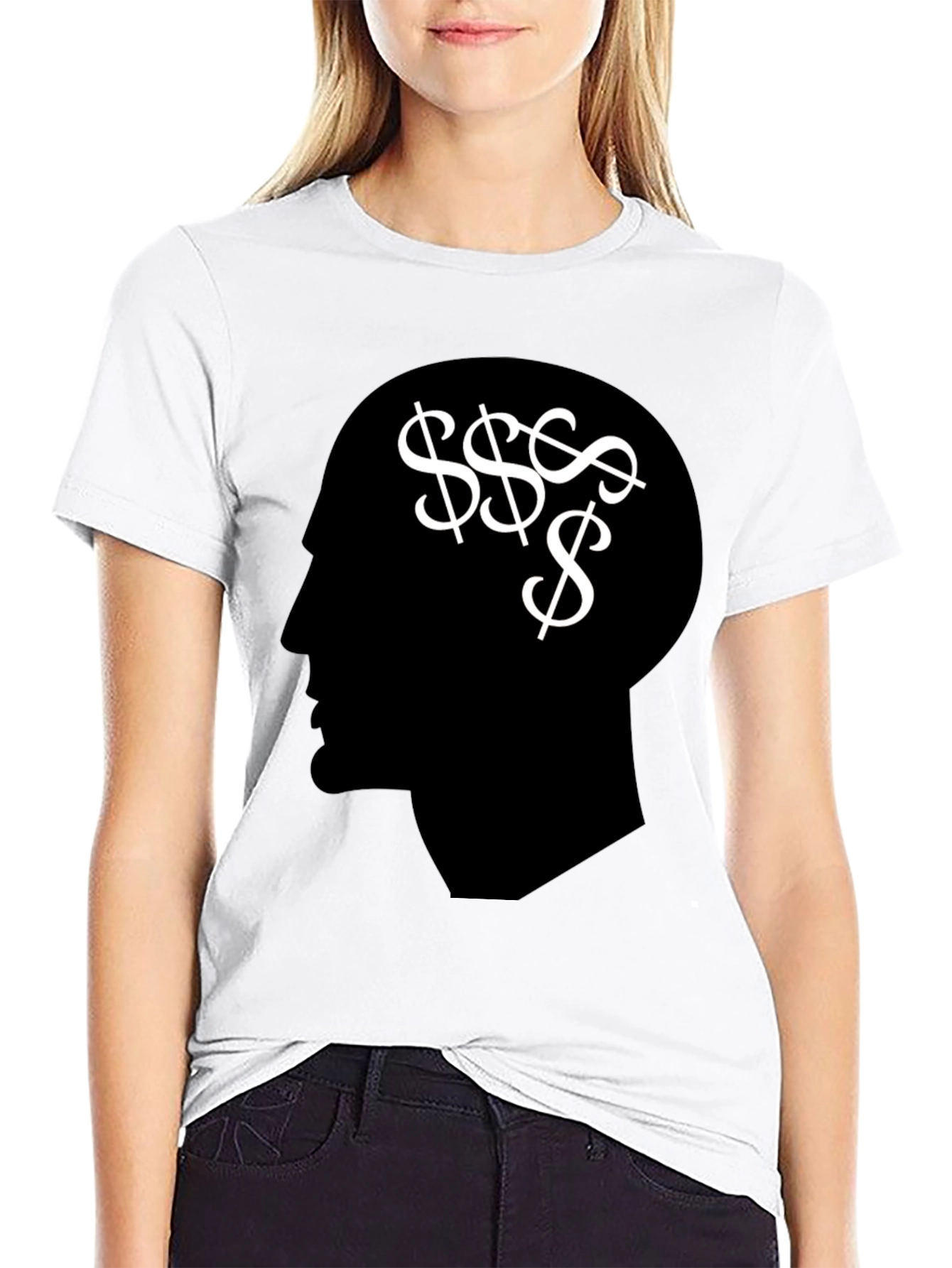 Money Mindset T-Shirt - Black Graphic Tee
