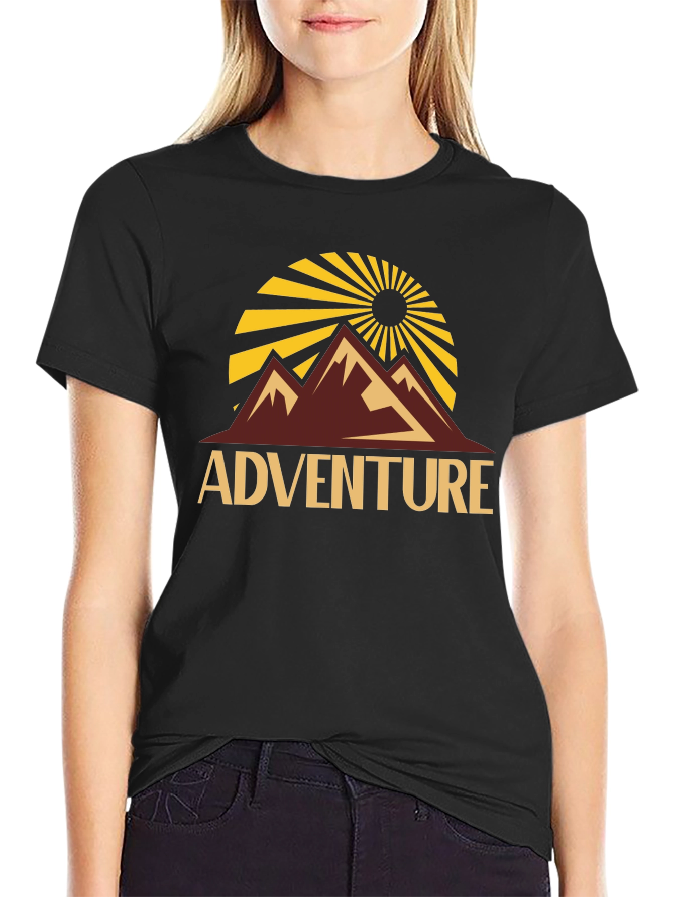 Adventure Graphic Tee - Mountain Scene