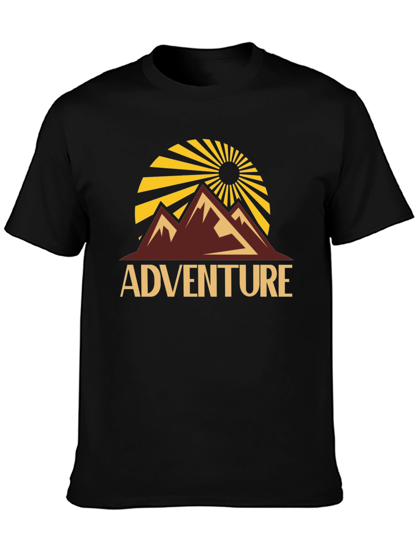 Adventure Graphic Tee - Mountain Scene