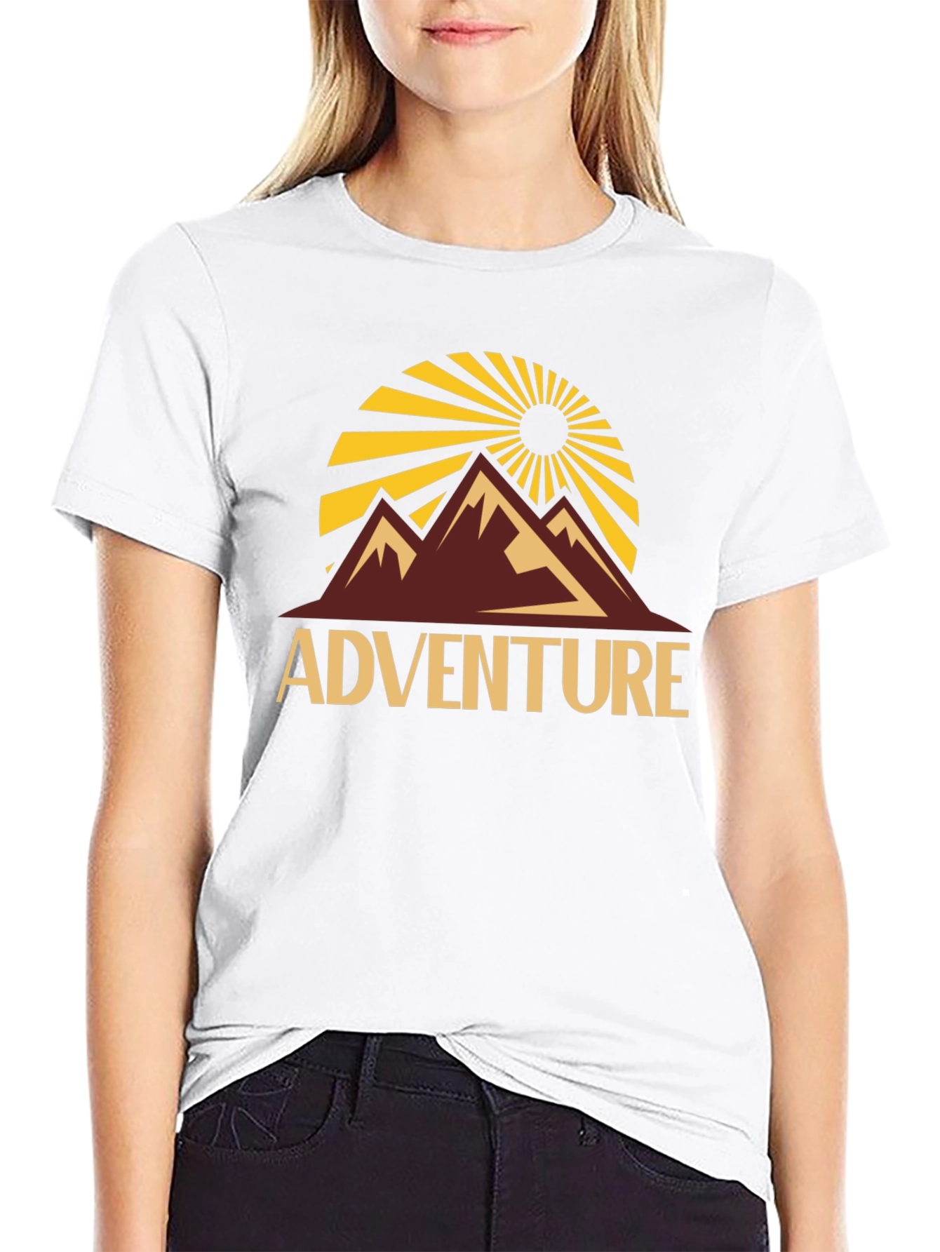 Adventure Graphic Tee - Mountain Scene
