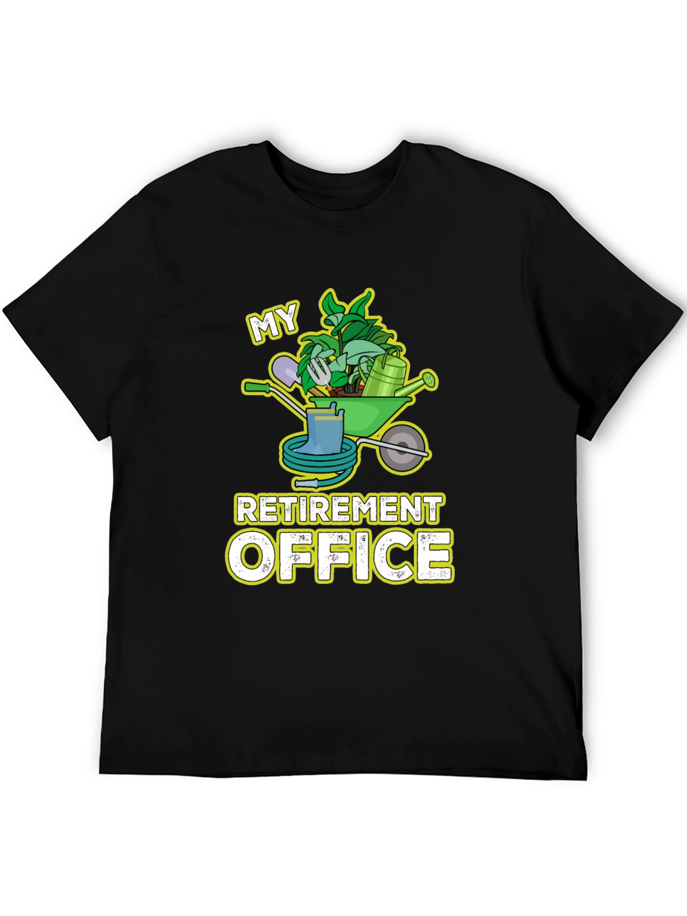 Retirement Office T-Shirt - Gardening Theme