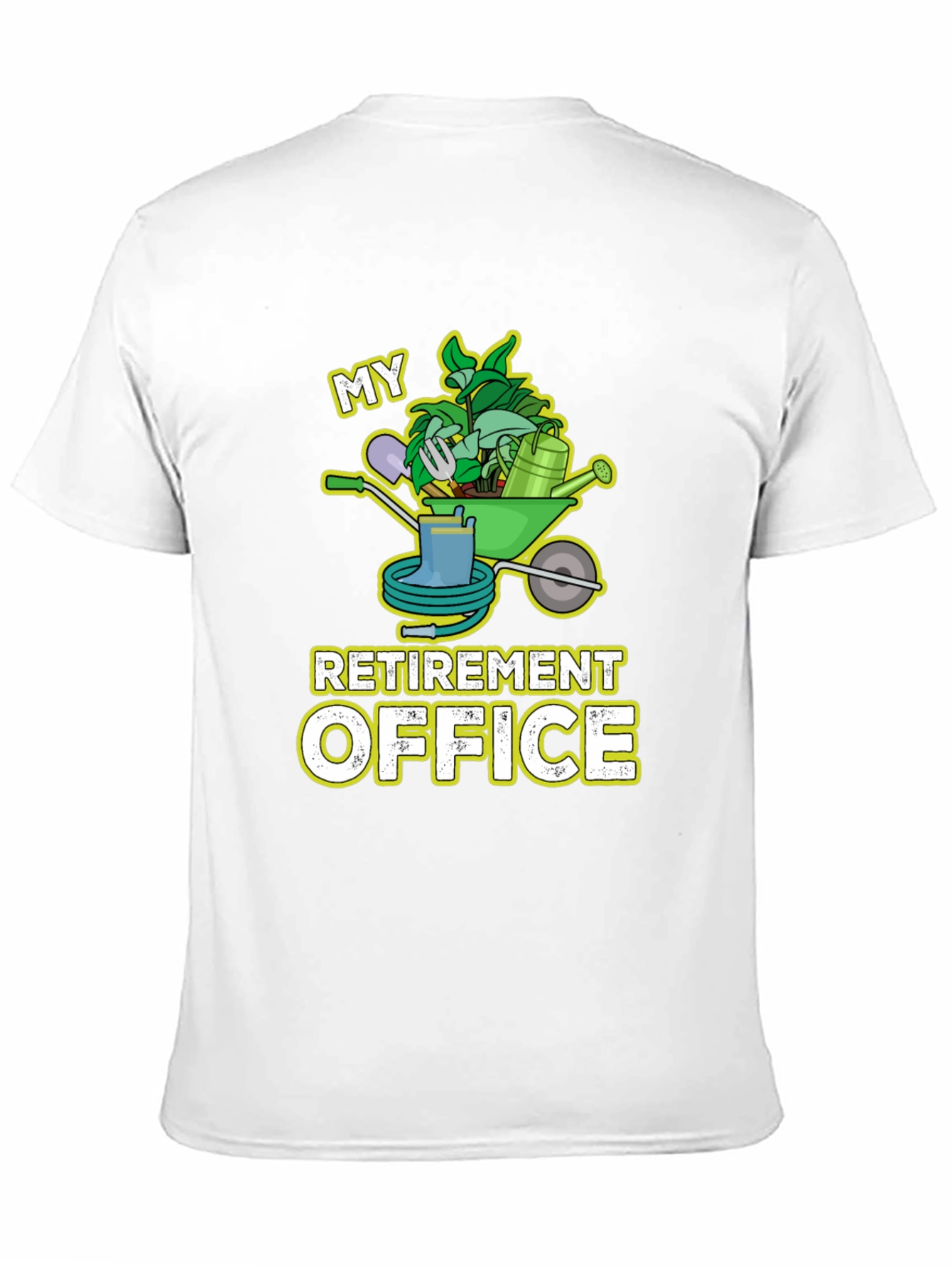 Retirement Office T-Shirt - Gardening Theme