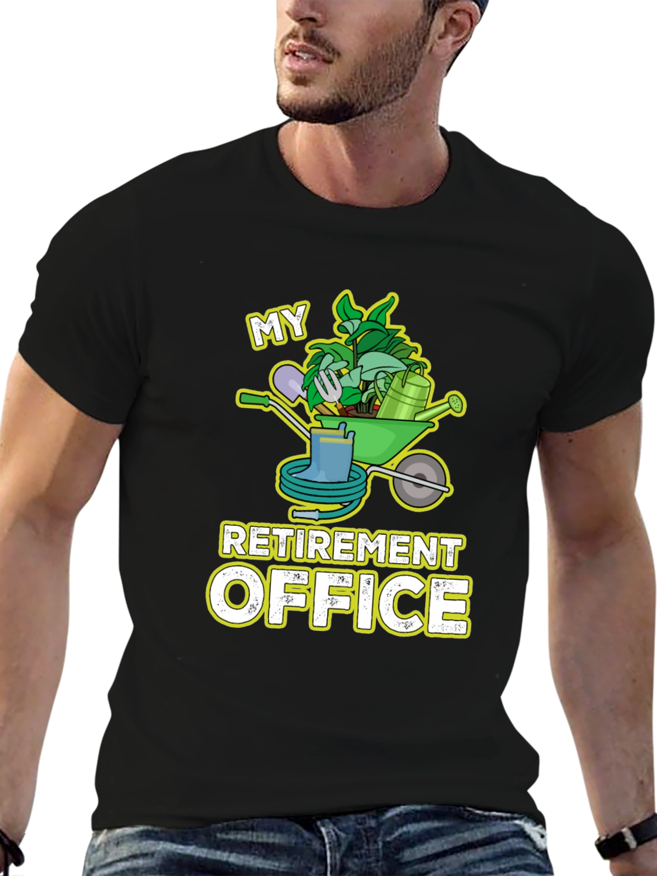 Retirement Office T-Shirt - Gardening Theme