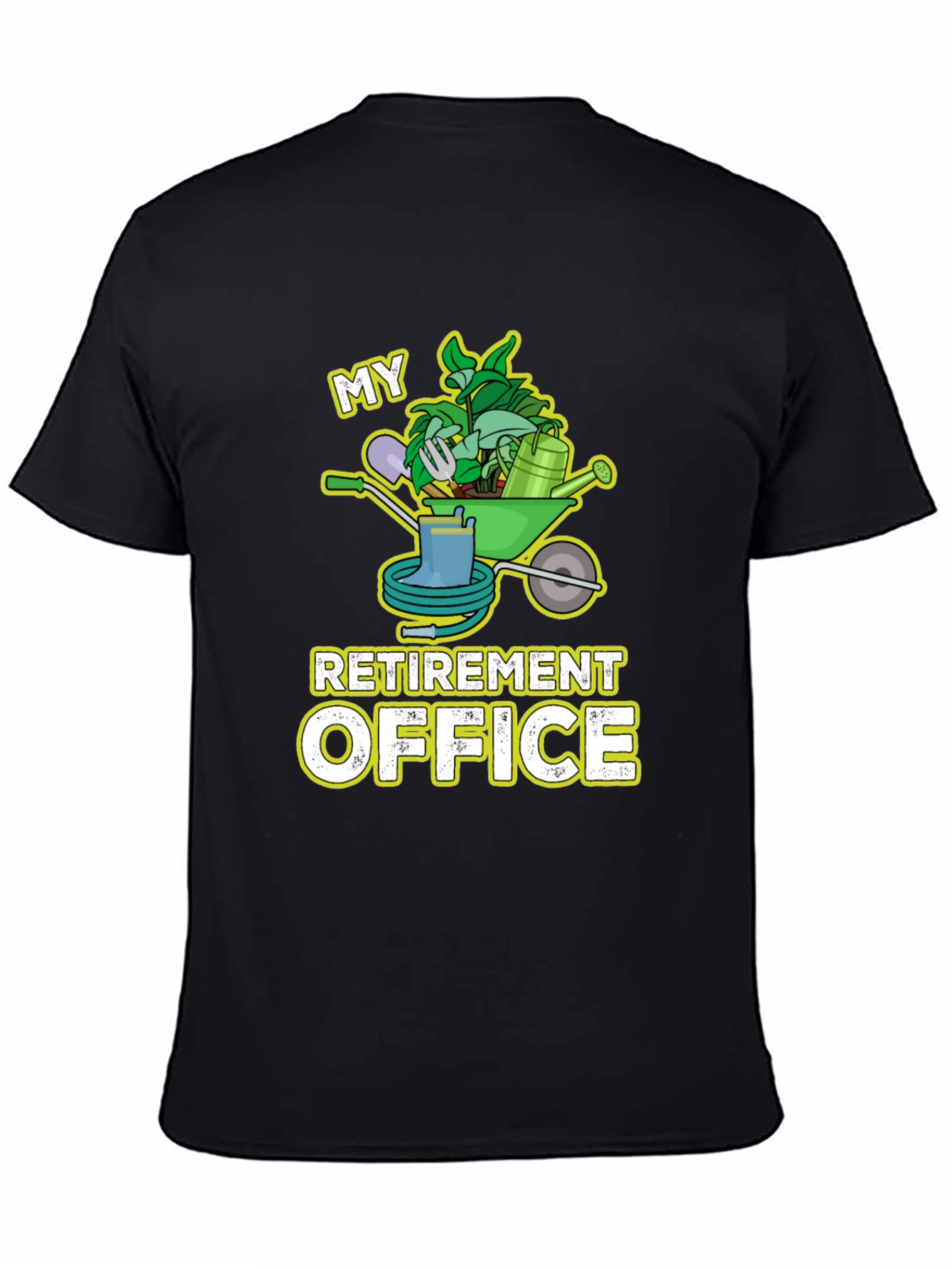 Retirement Office T-Shirt - Gardening Theme
