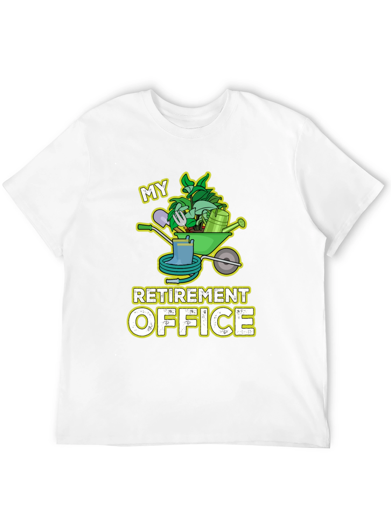 Retirement Office T-Shirt - Gardening Theme