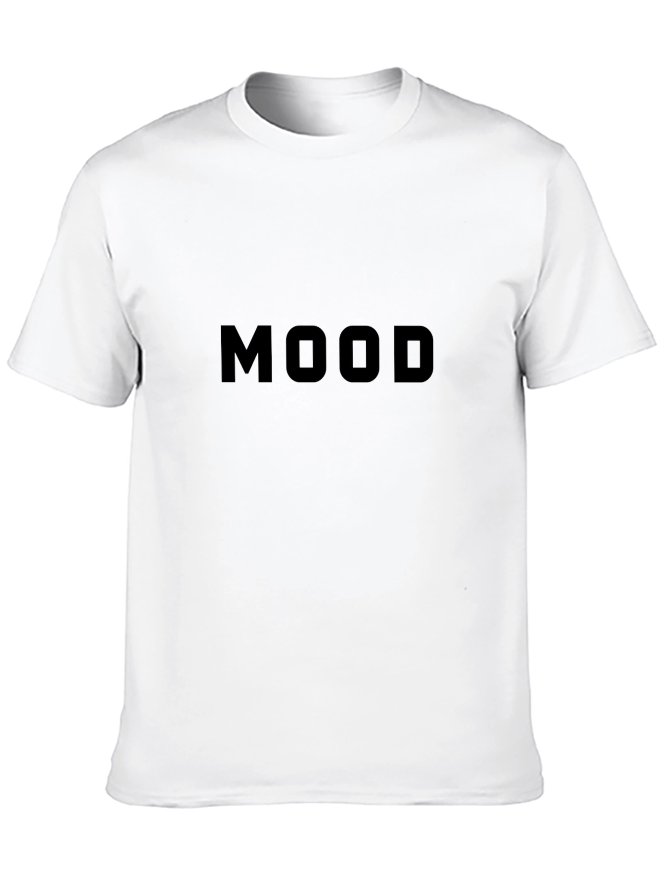 Black MOOD Graphic Tee - Classic Style