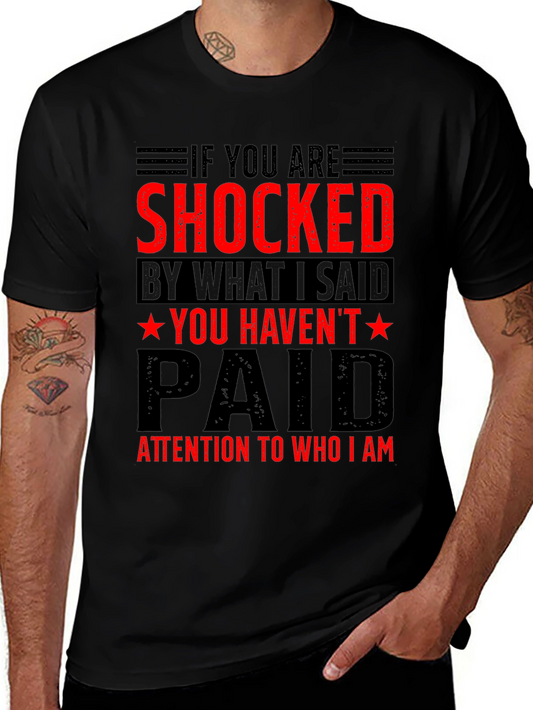Shocked T-Shirt - Bold Statement Tee