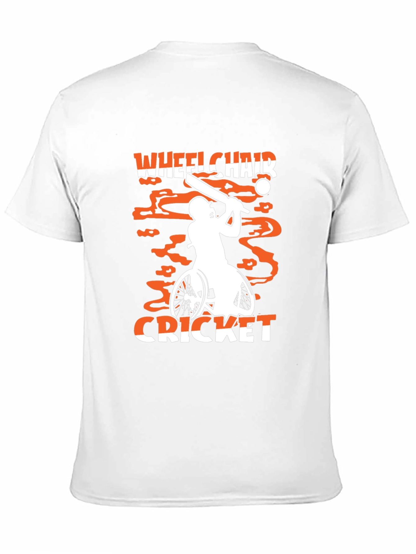 Wheelchair Cricket Graphic T-Shirt