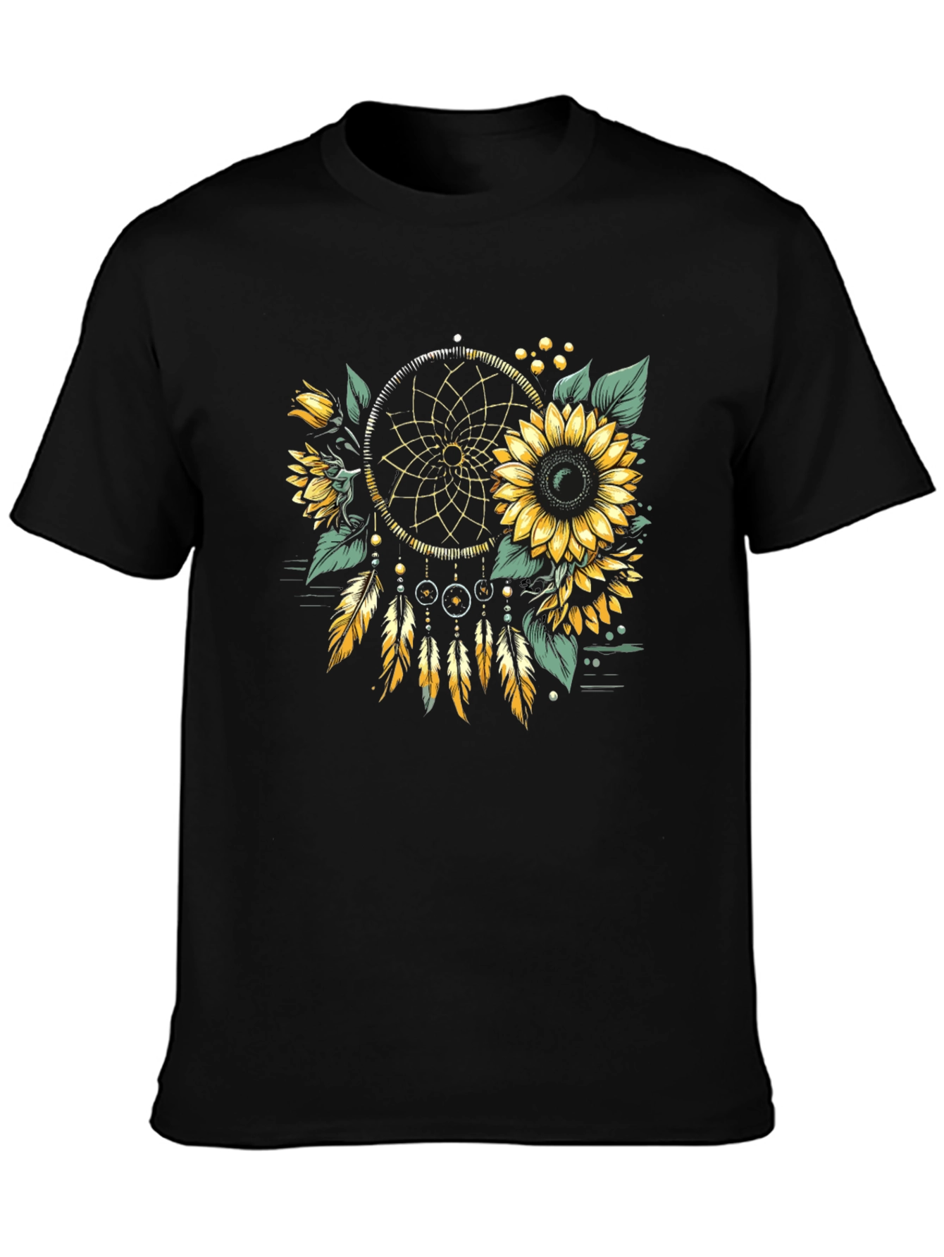 Sunflower Dreamcatcher Graphic Tee