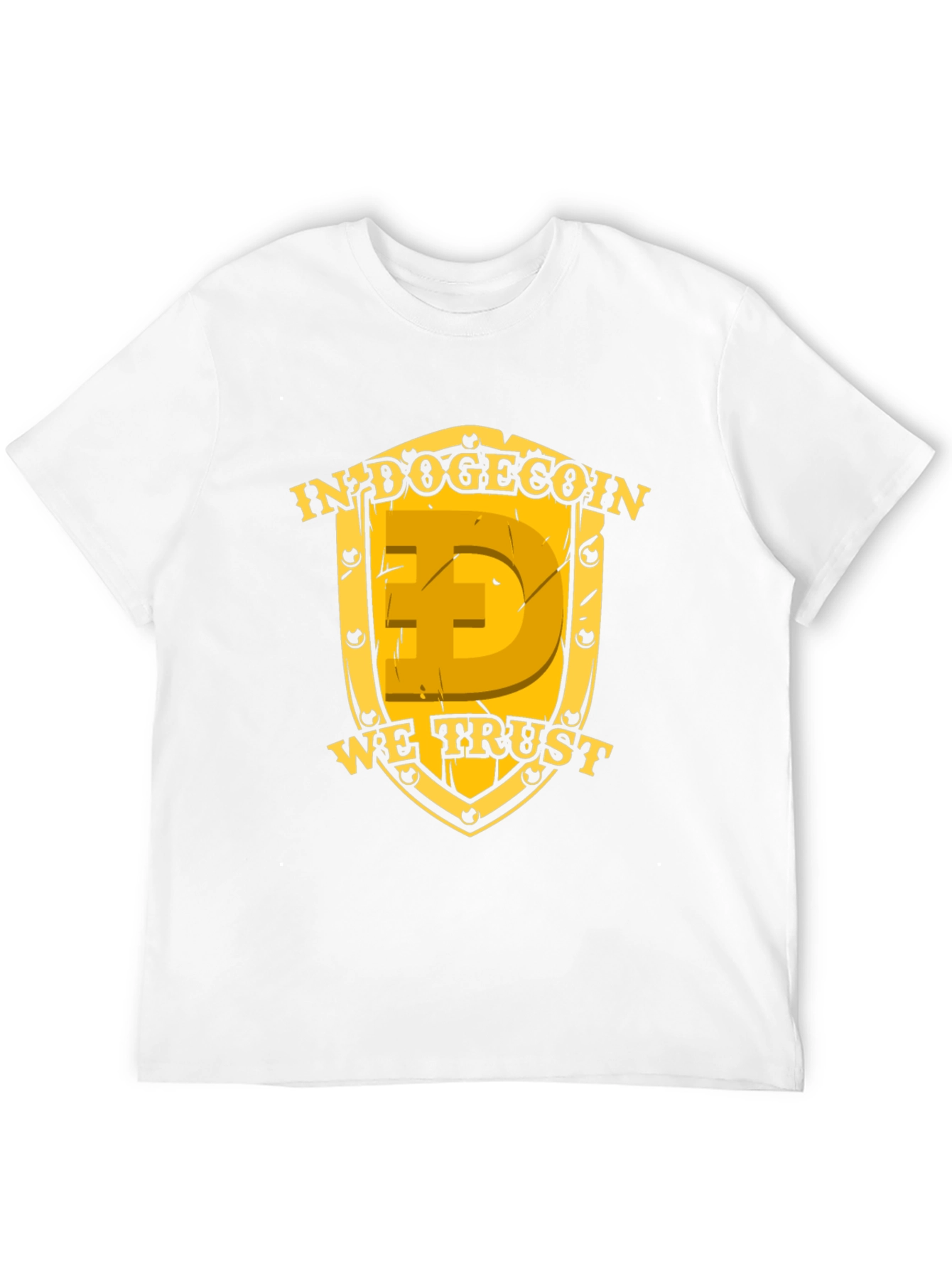 In Dogecoin We Trust Black T-Shirt