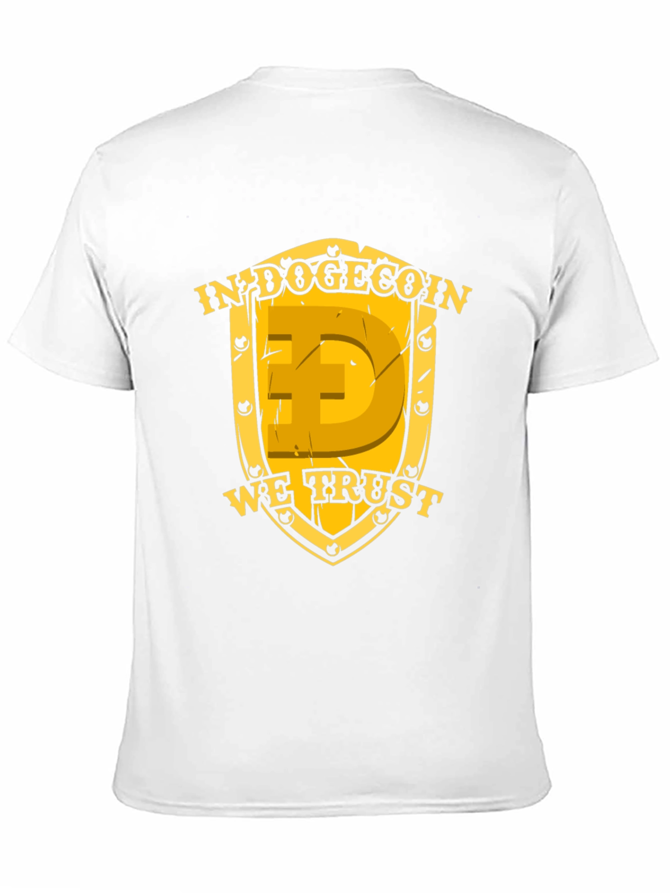 In Dogecoin We Trust Black T-Shirt