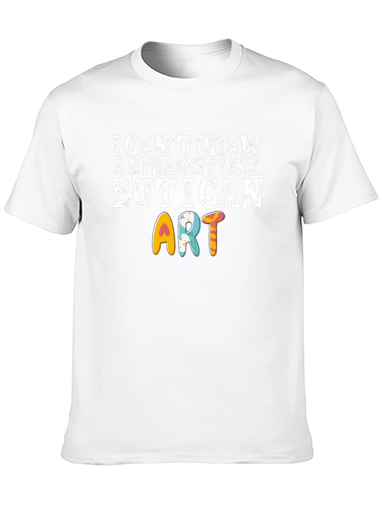 Funny Artistic T-Shirt - I Can Art