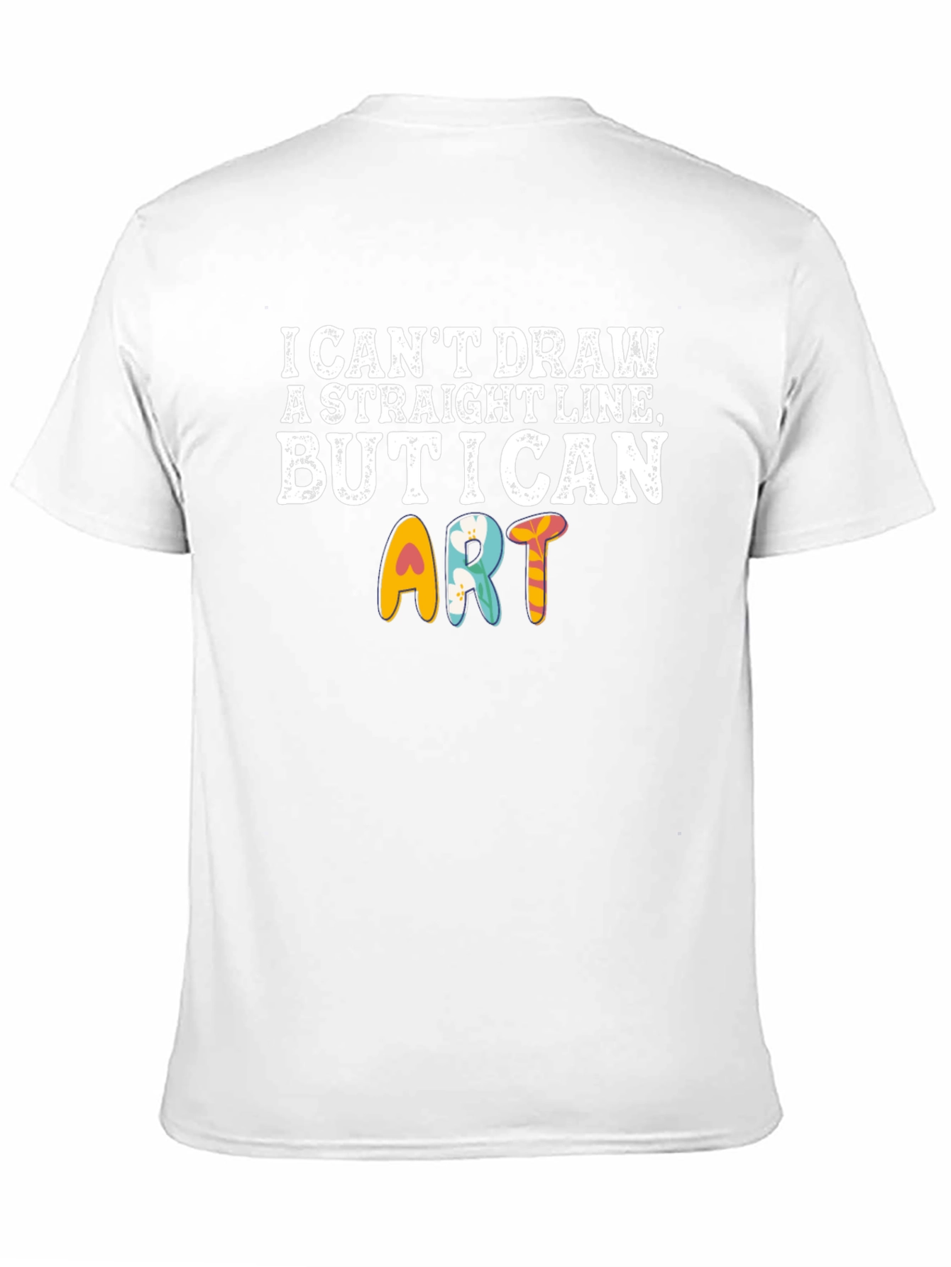 Funny Artistic T-Shirt - I Can Art