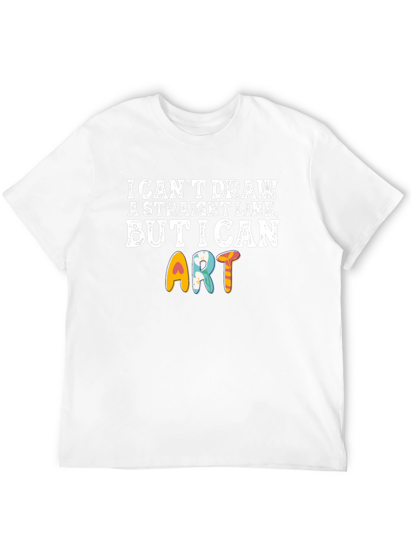 Funny Artistic T-Shirt - I Can Art