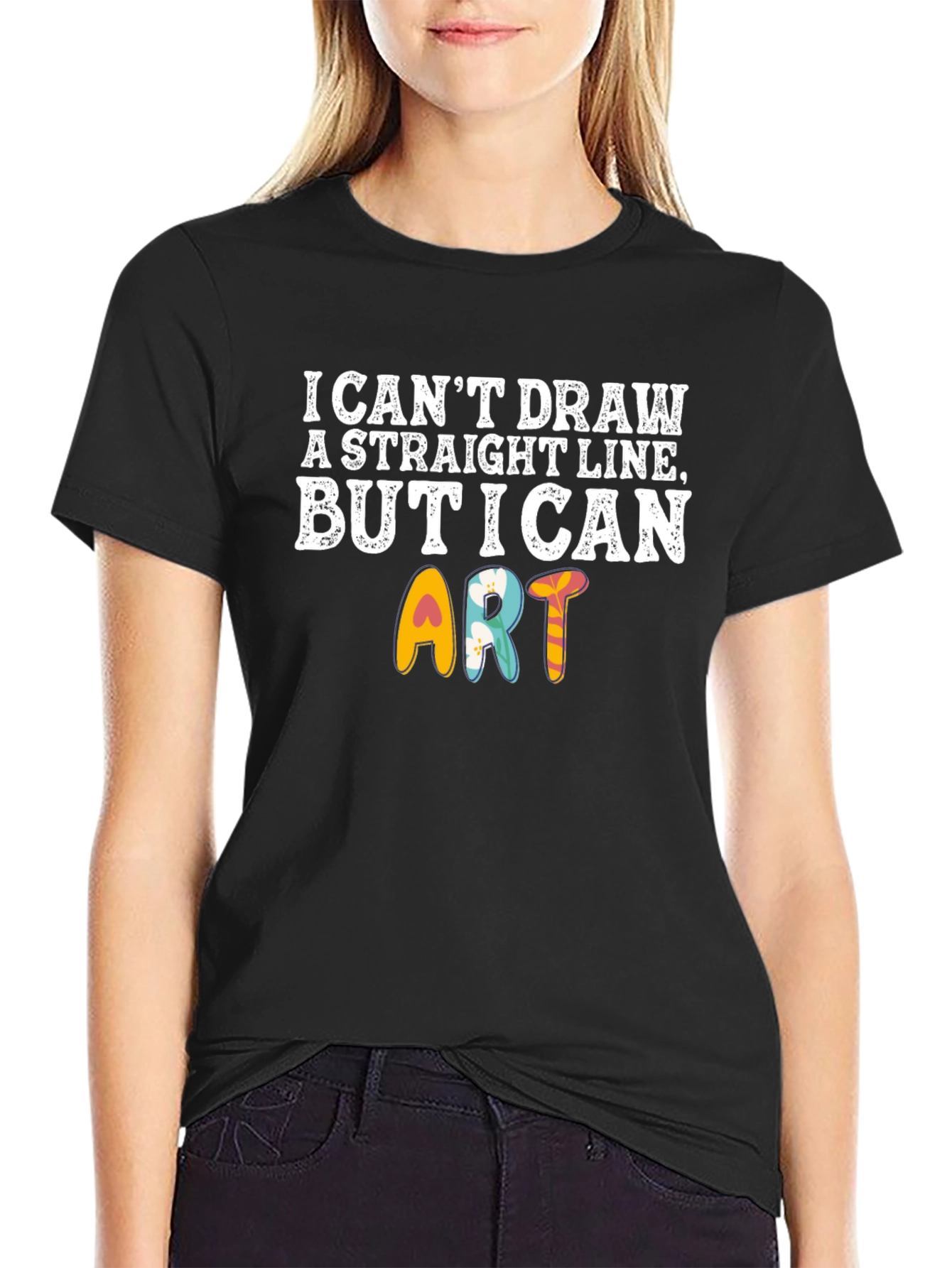Funny Artistic T-Shirt - I Can Art