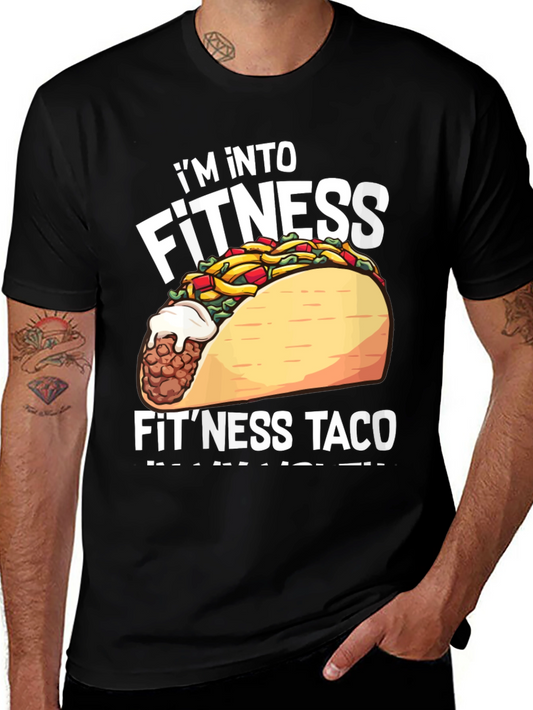 Fitness Taco Graphic T-Shirt