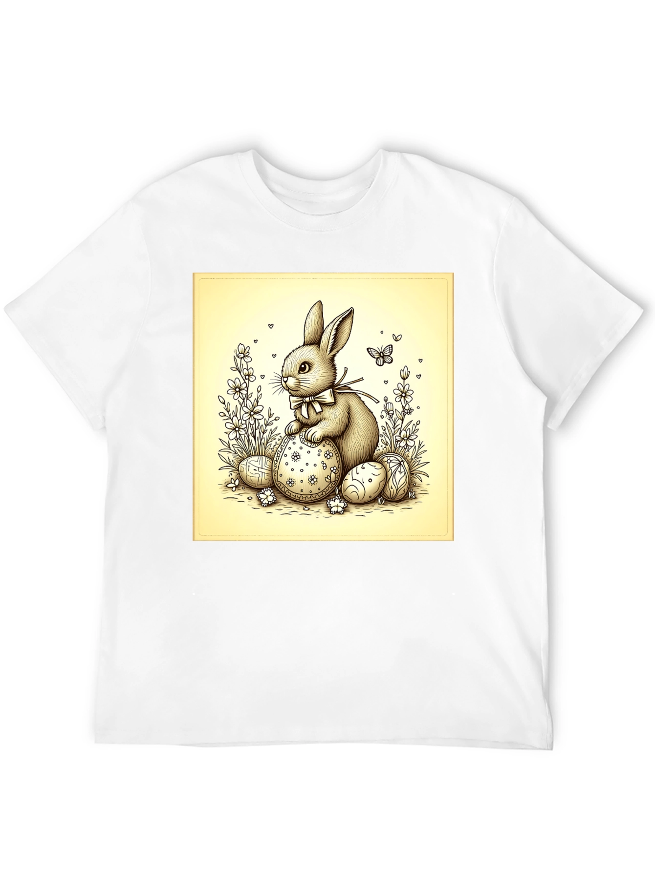 Easter Bunny T-Shirt - Cute Rabbit Design