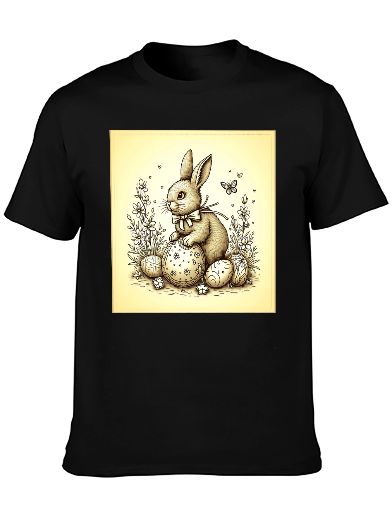 Easter Bunny T-Shirt - Cute Rabbit Design