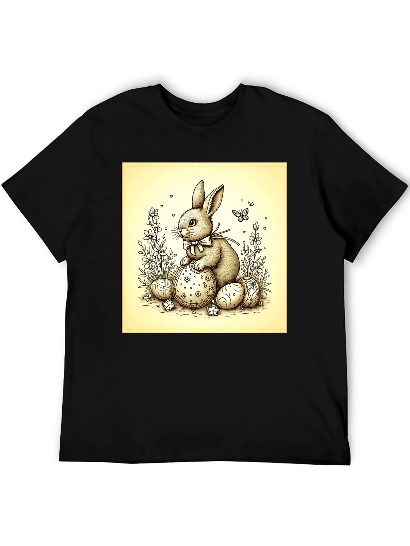 Easter Bunny T-Shirt - Cute Rabbit Design