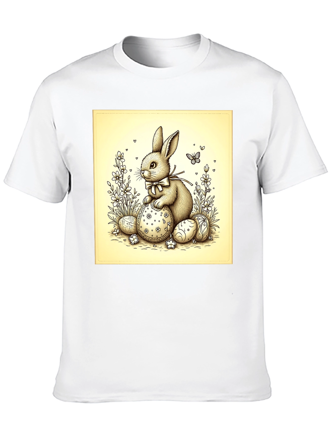 Easter Bunny T-Shirt - Cute Rabbit Design