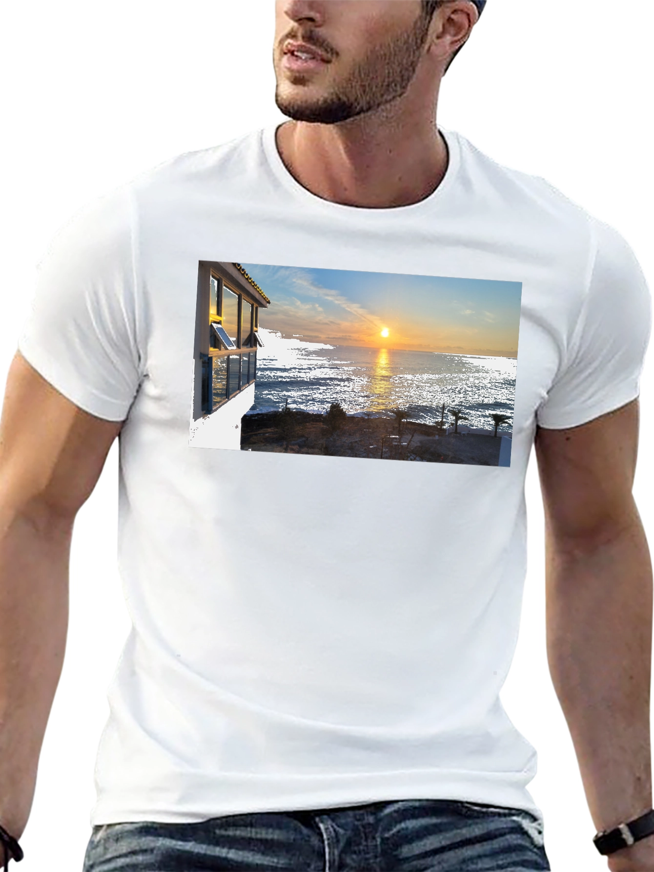 Sunset View Graphic Tee