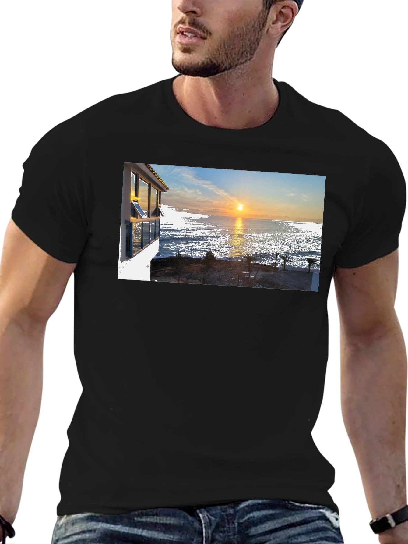Sunset View Graphic Tee