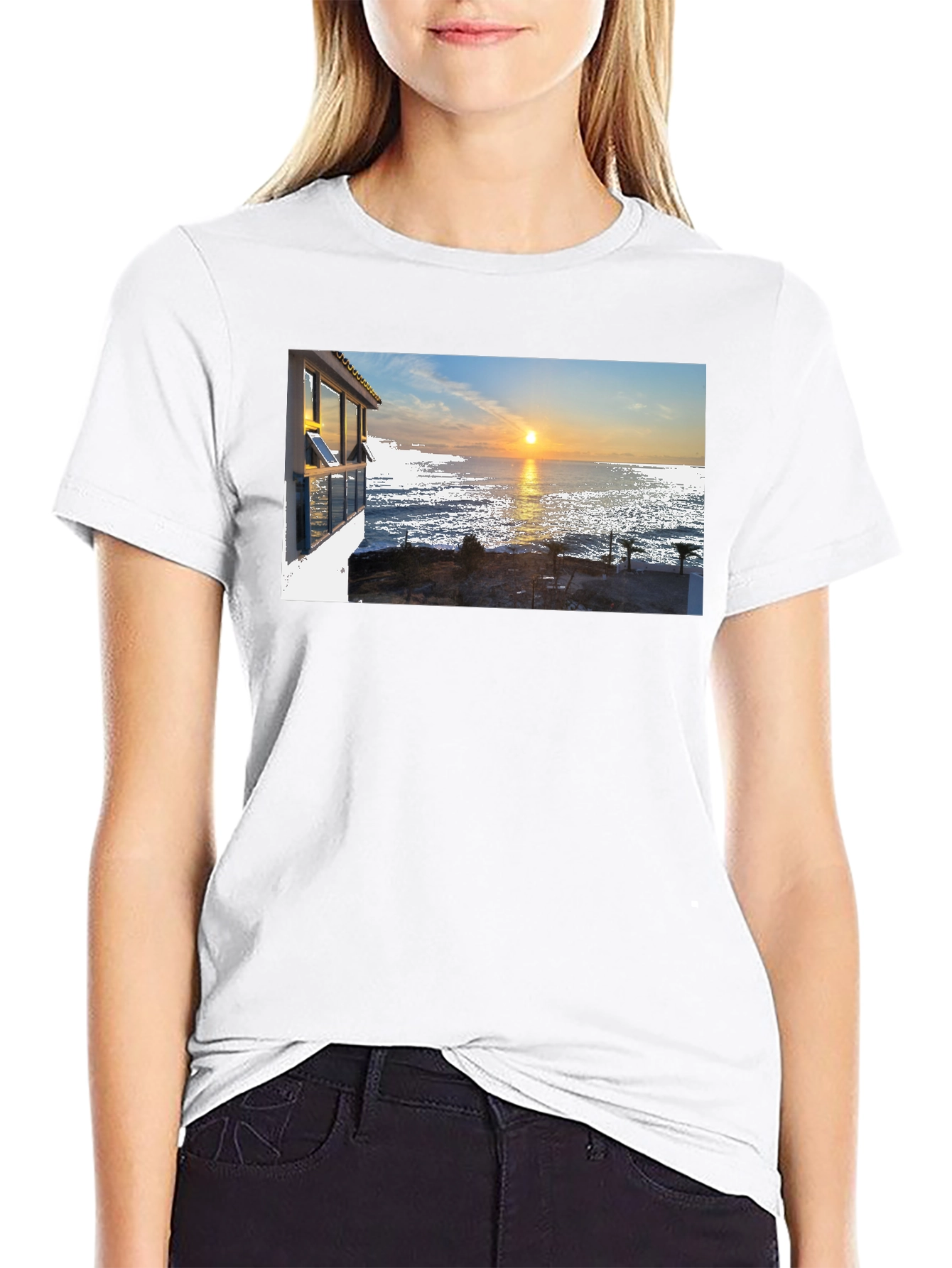Sunset View Graphic Tee