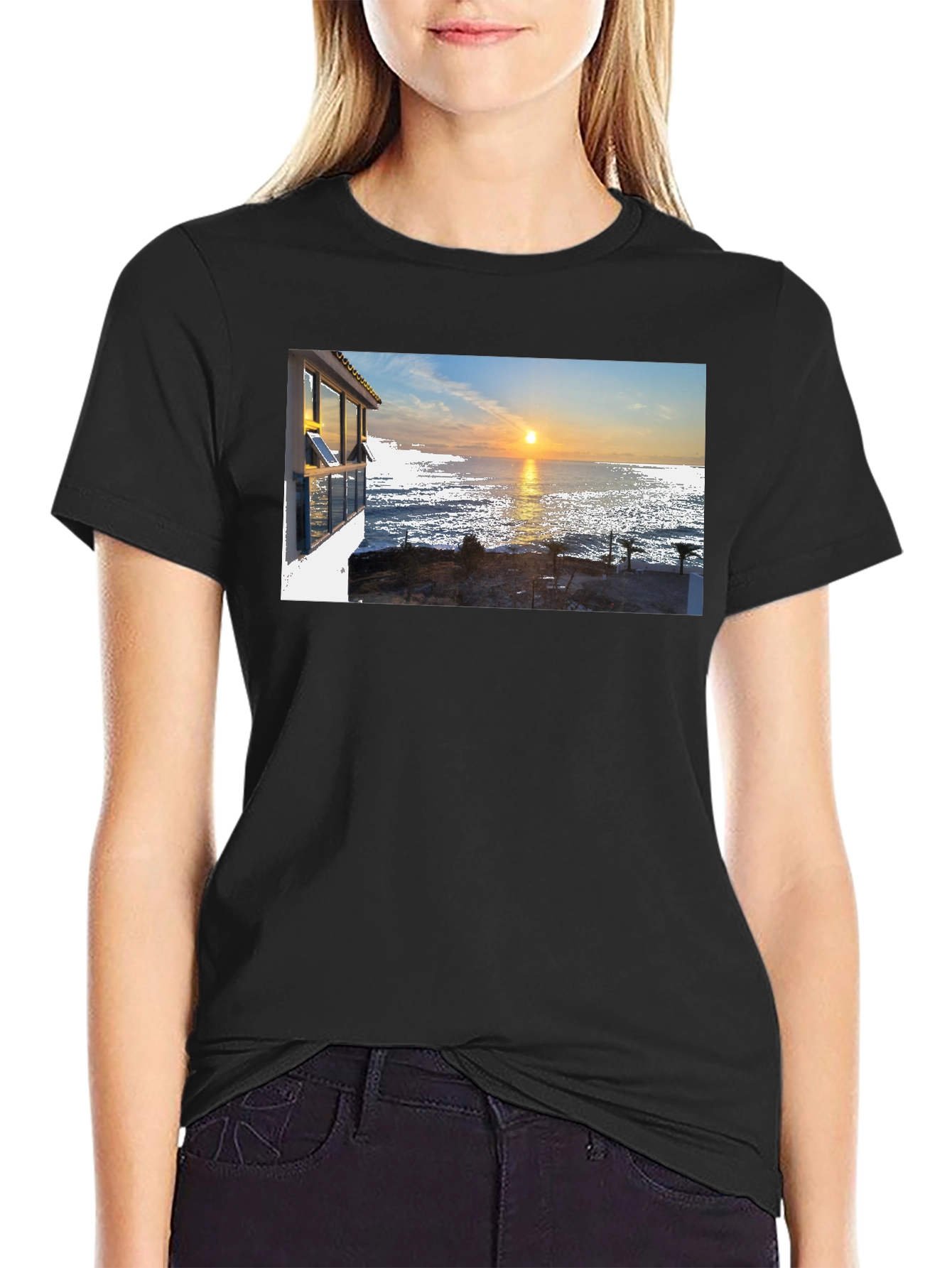 Sunset View Graphic Tee