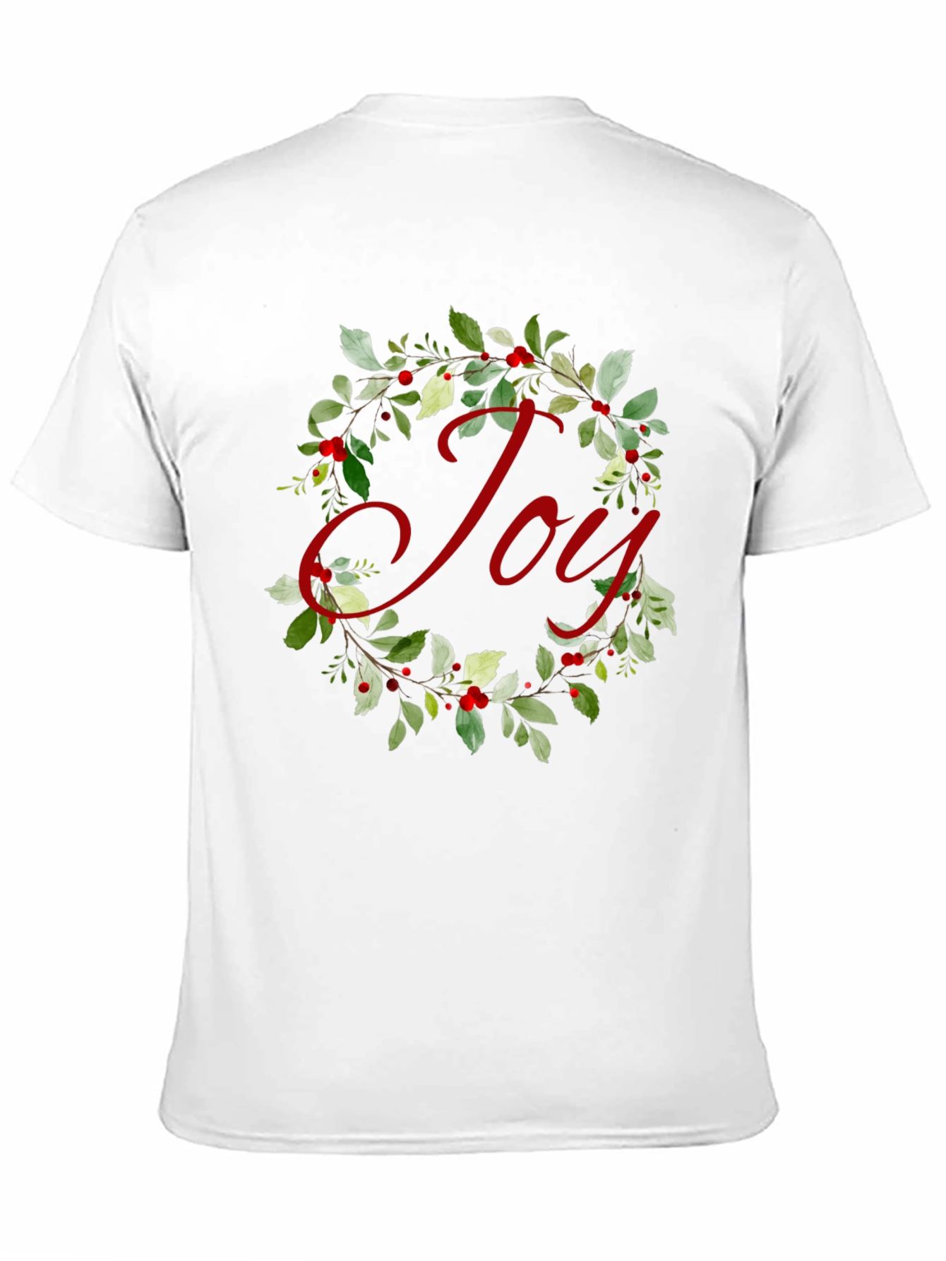Joy Wreath Graphic Tee - Holiday Cheer