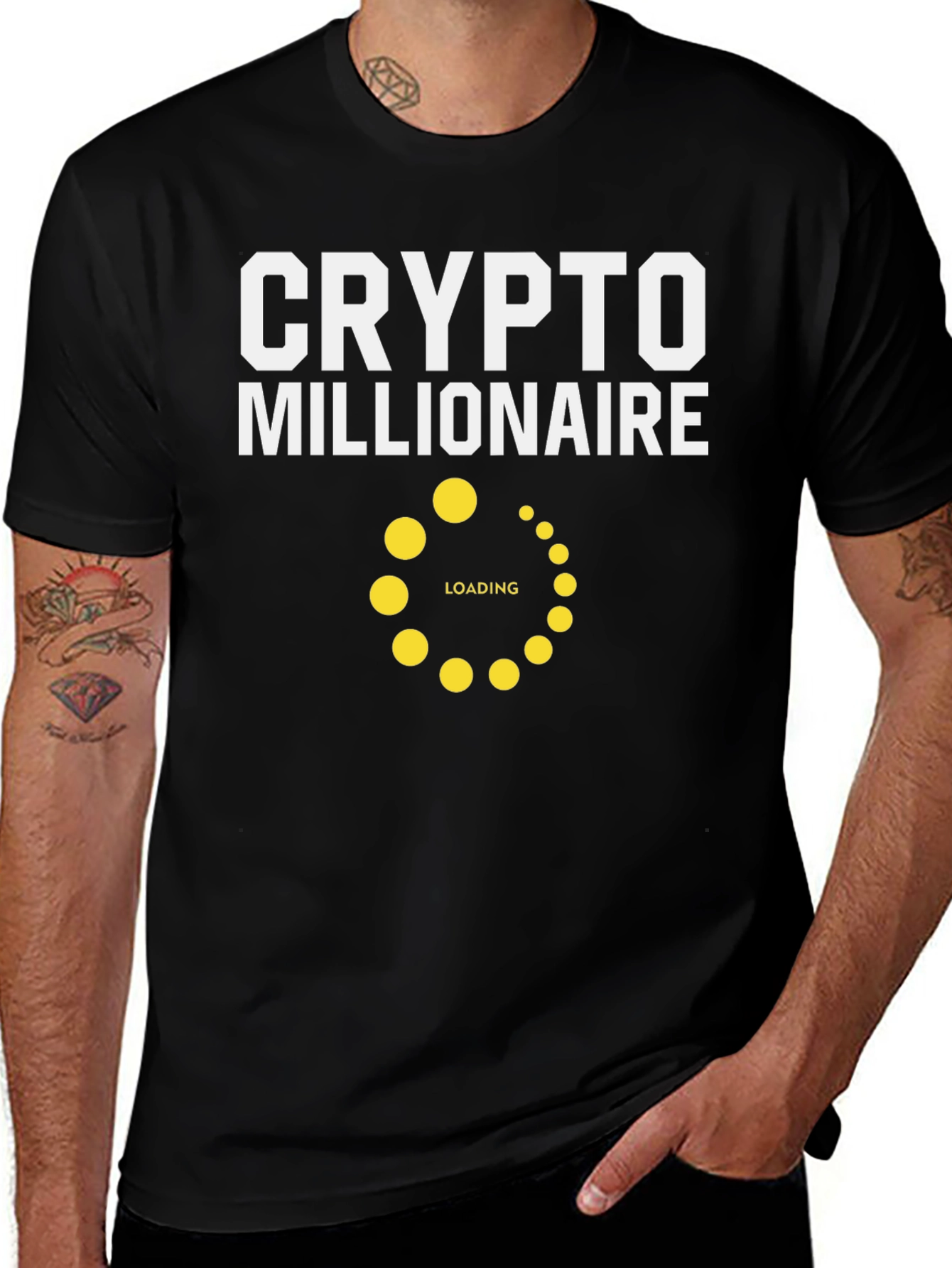 Crypto Millionaire Loading T-Shirt