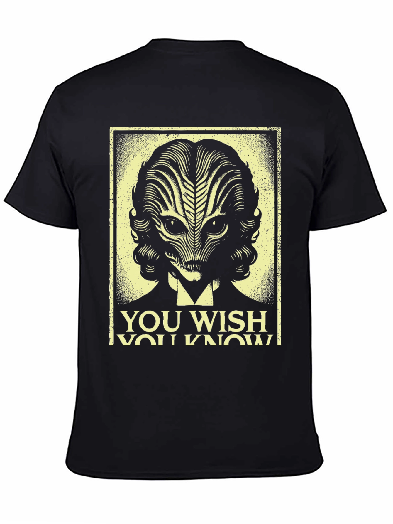 Retro Alien Portrait T-Shirt