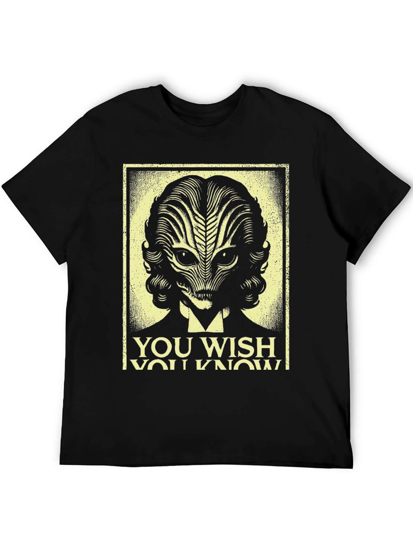 Retro Alien Portrait T-Shirt