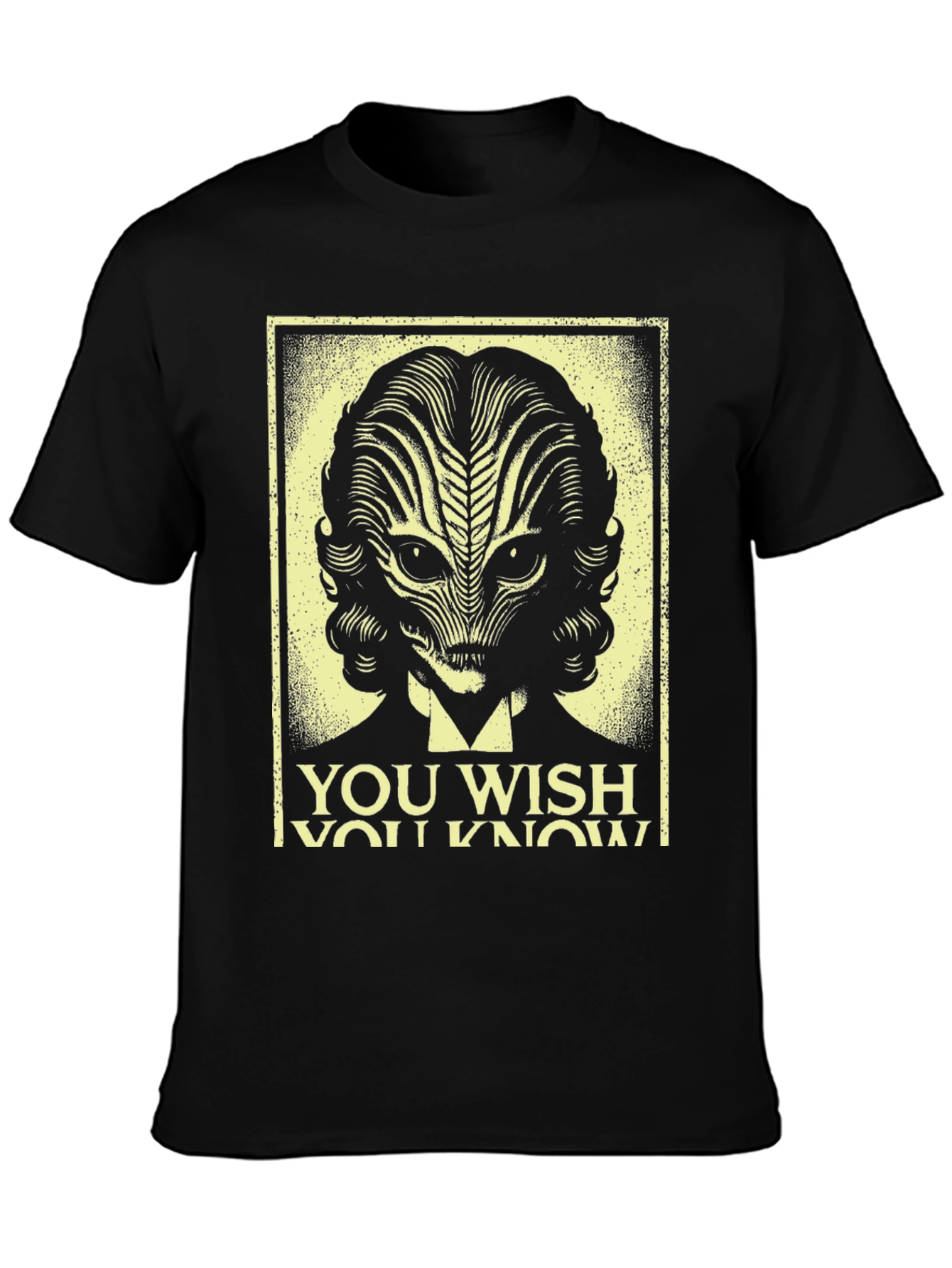 Retro Alien Portrait T-Shirt
