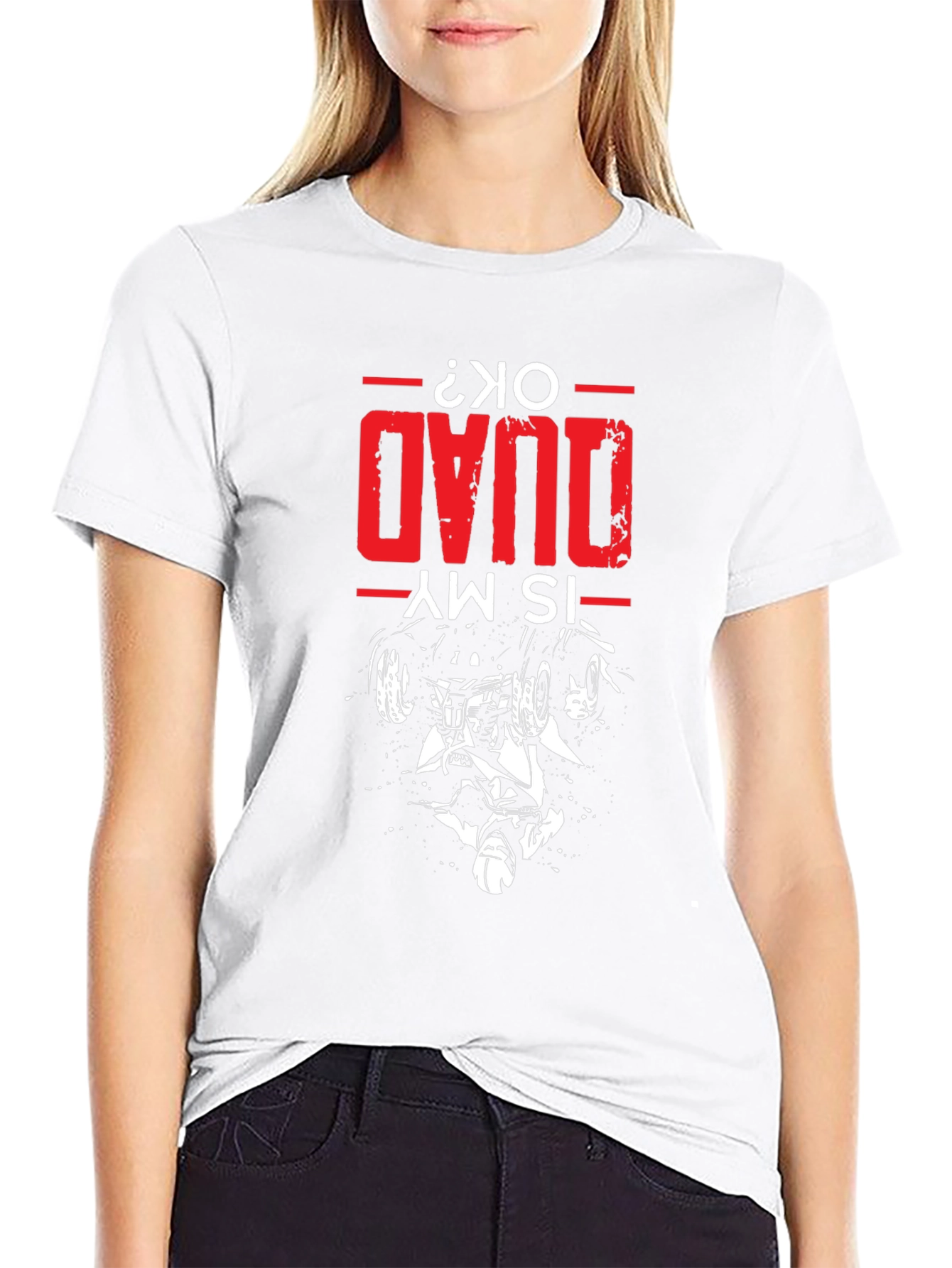 Is My Quad OK T-Shirt - Quad Bike Design