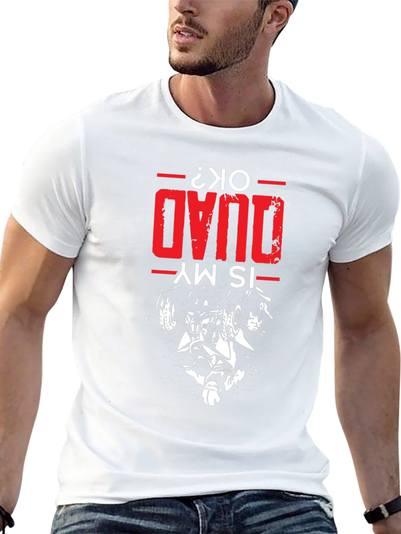 Is My Quad OK T-Shirt - Quad Bike Design