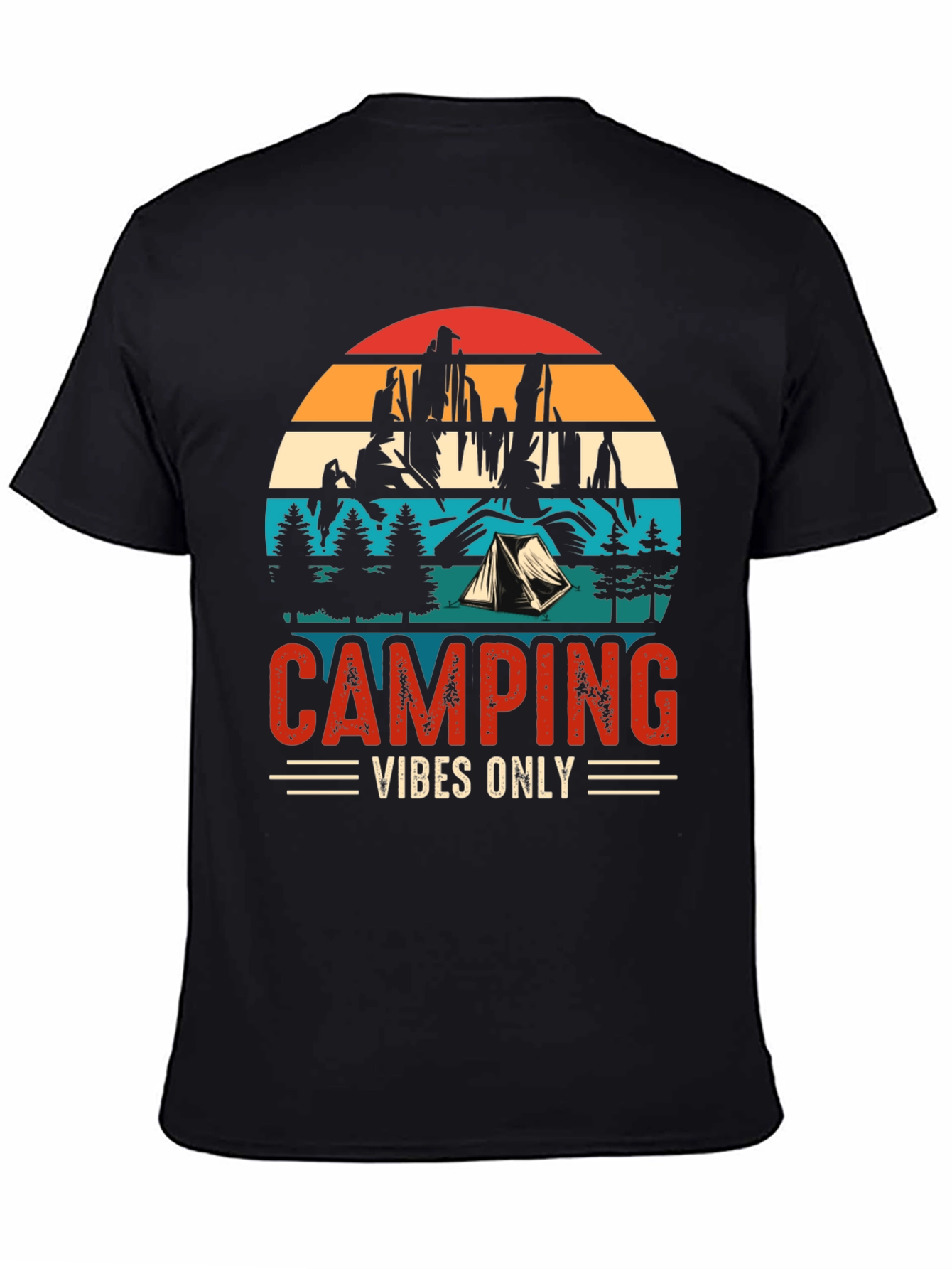 Camping Vibes Only Graphic Tee