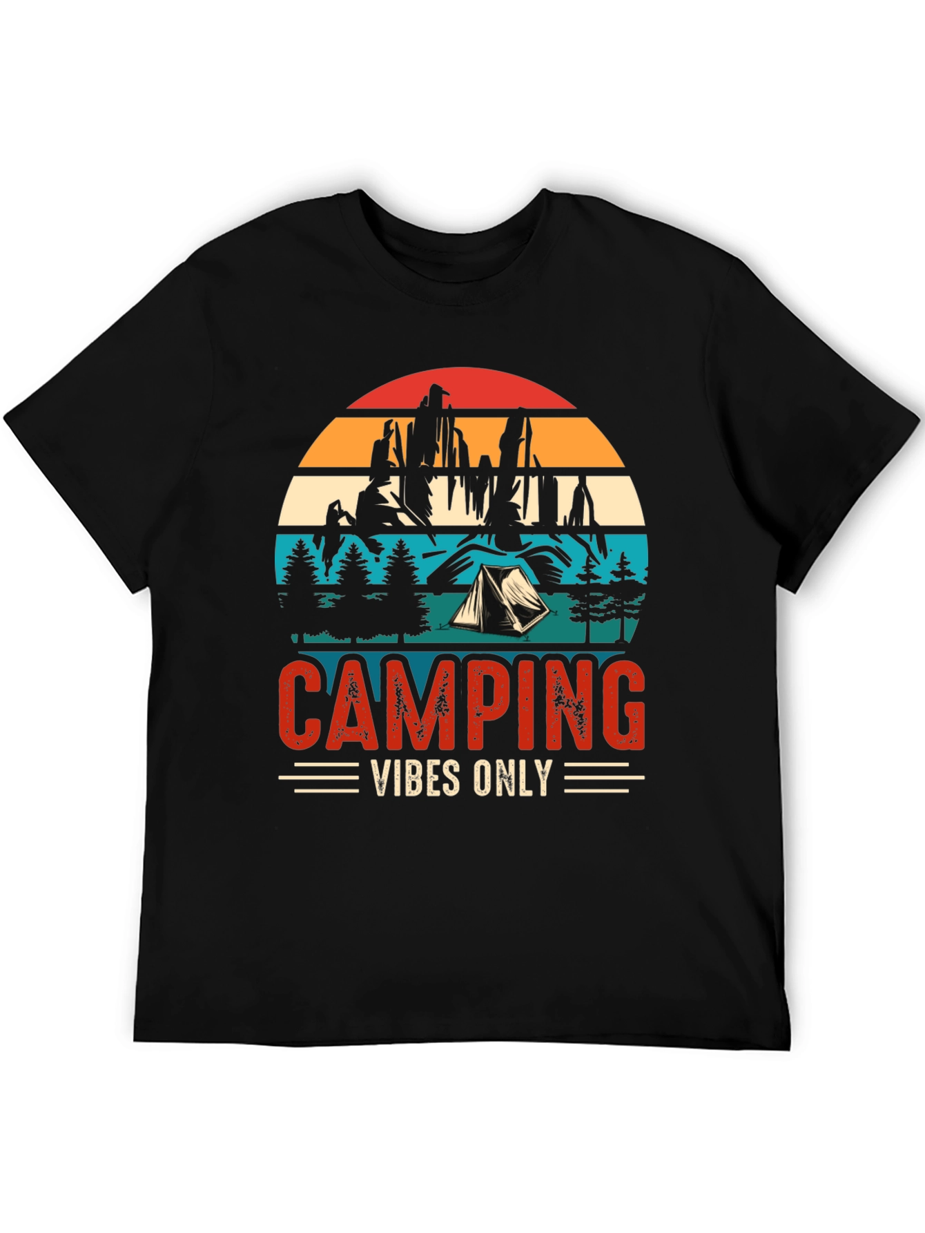 Camping Vibes Only Graphic Tee