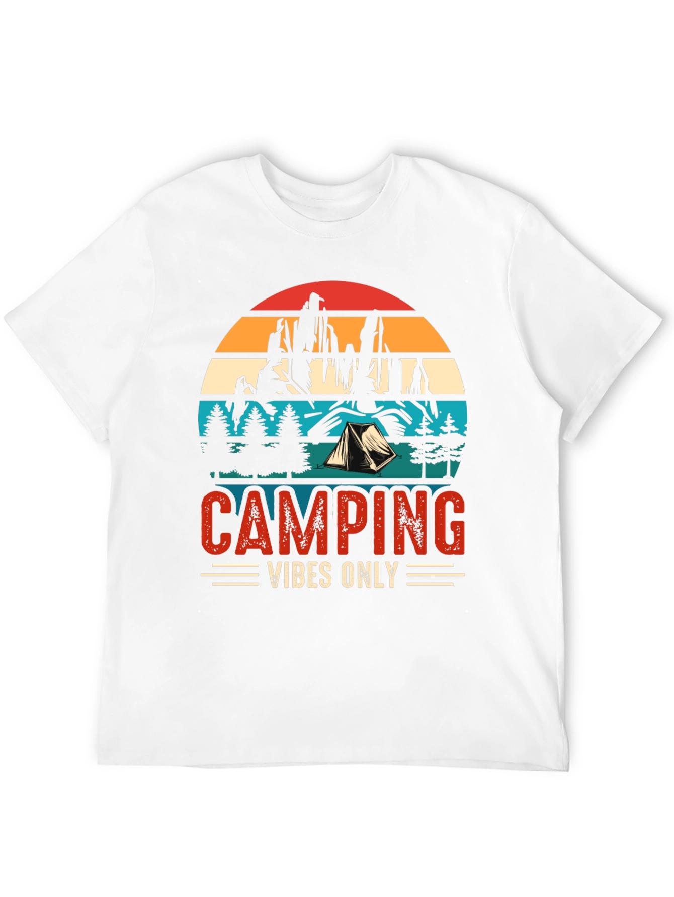 Camping Vibes Only Graphic Tee