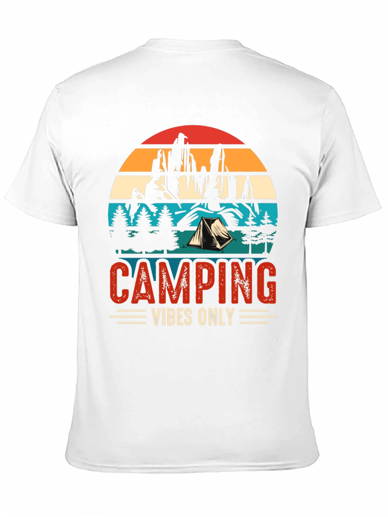 Camping Vibes Only Graphic Tee