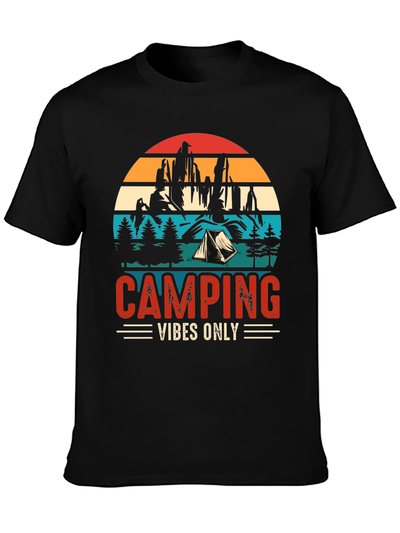 Camping Vibes Only Graphic Tee
