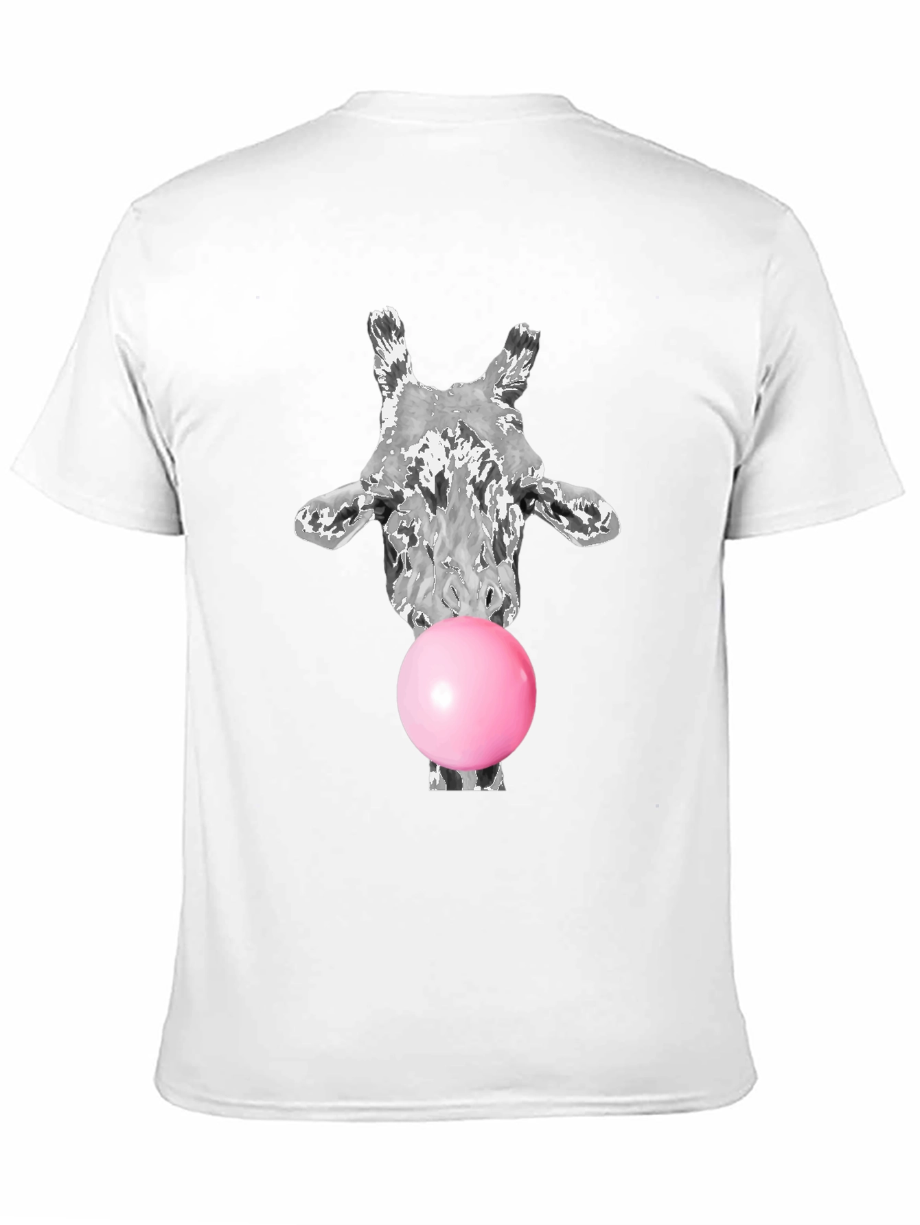 Giraffe Bubble Gum Graphic Tee