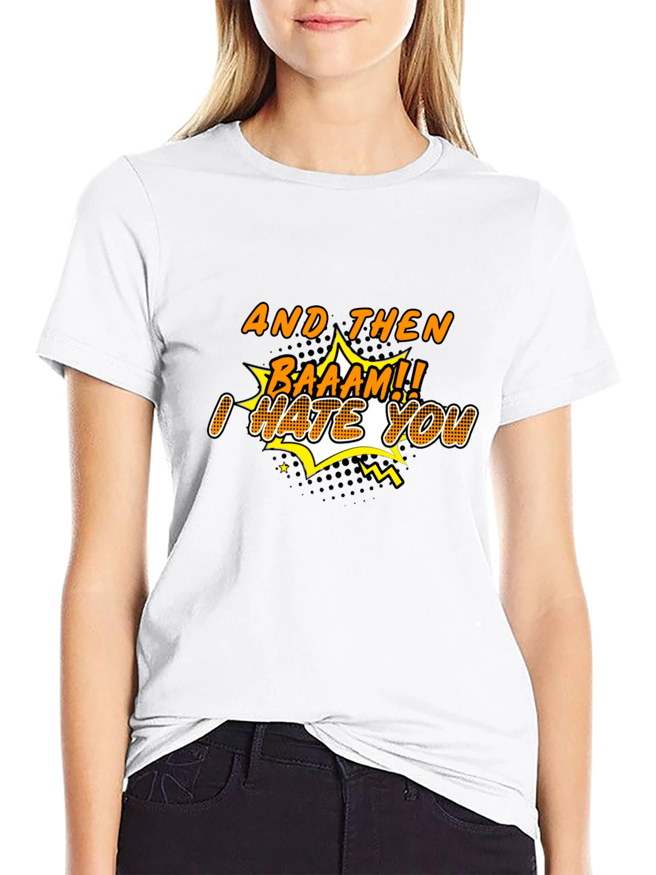 Funny I Hate You T-Shirt