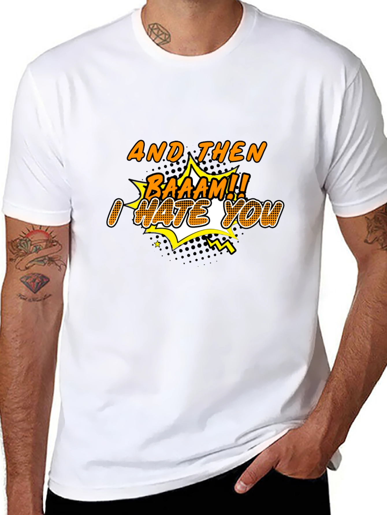 Funny I Hate You T-Shirt