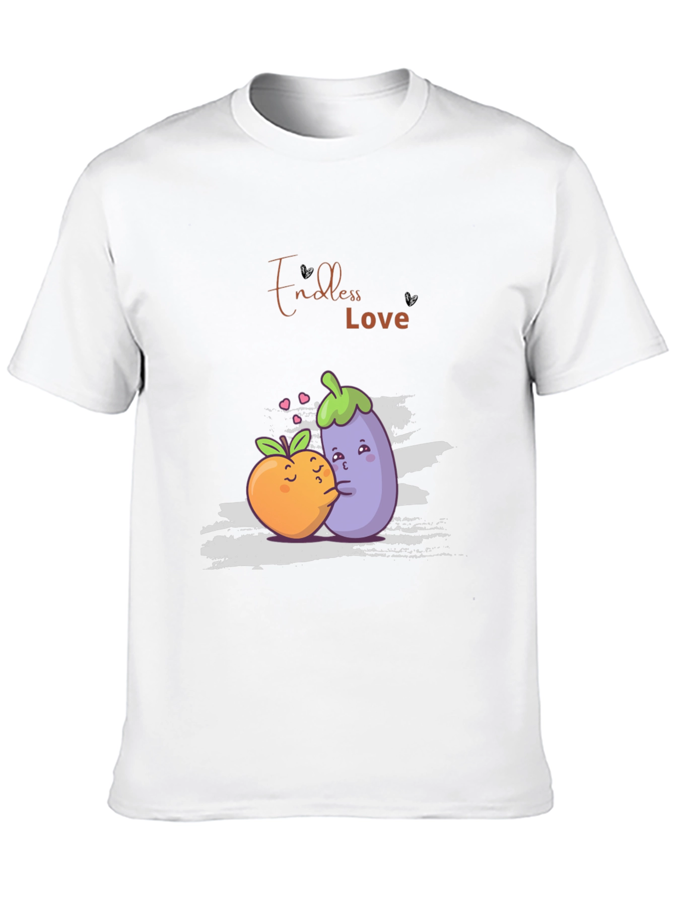 Endless Love Black Graphic T-Shirt