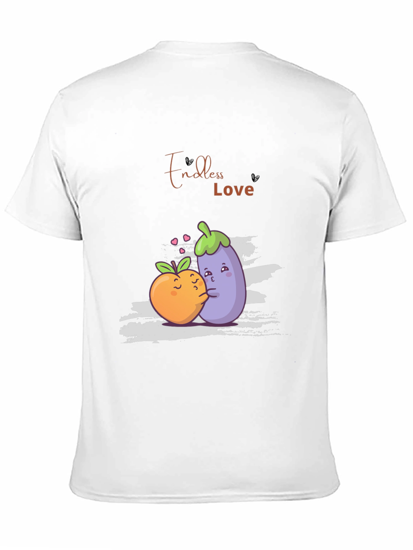 Endless Love Black Graphic T-Shirt