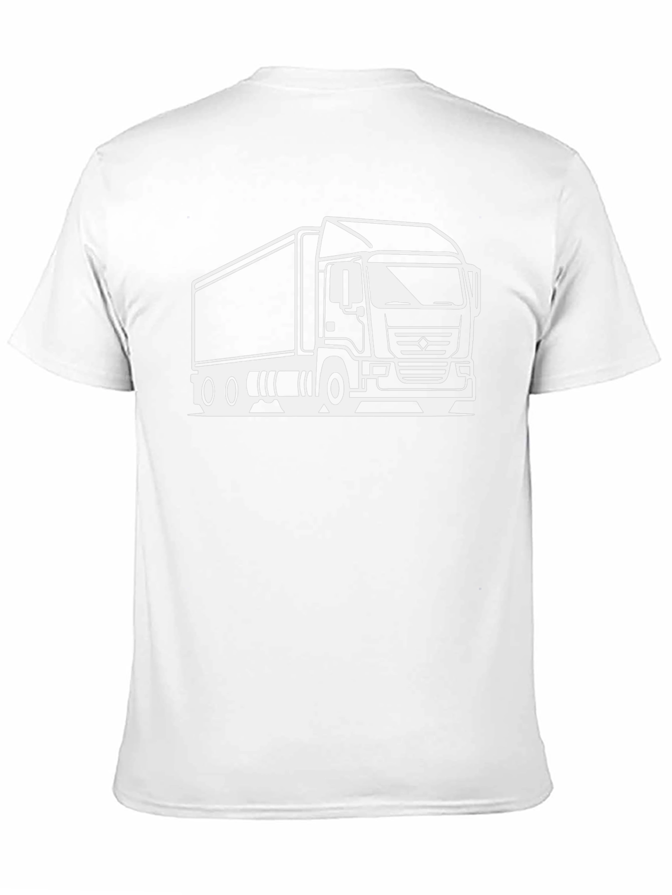 Truck Graphic T-Shirt - Black Cotton Tee